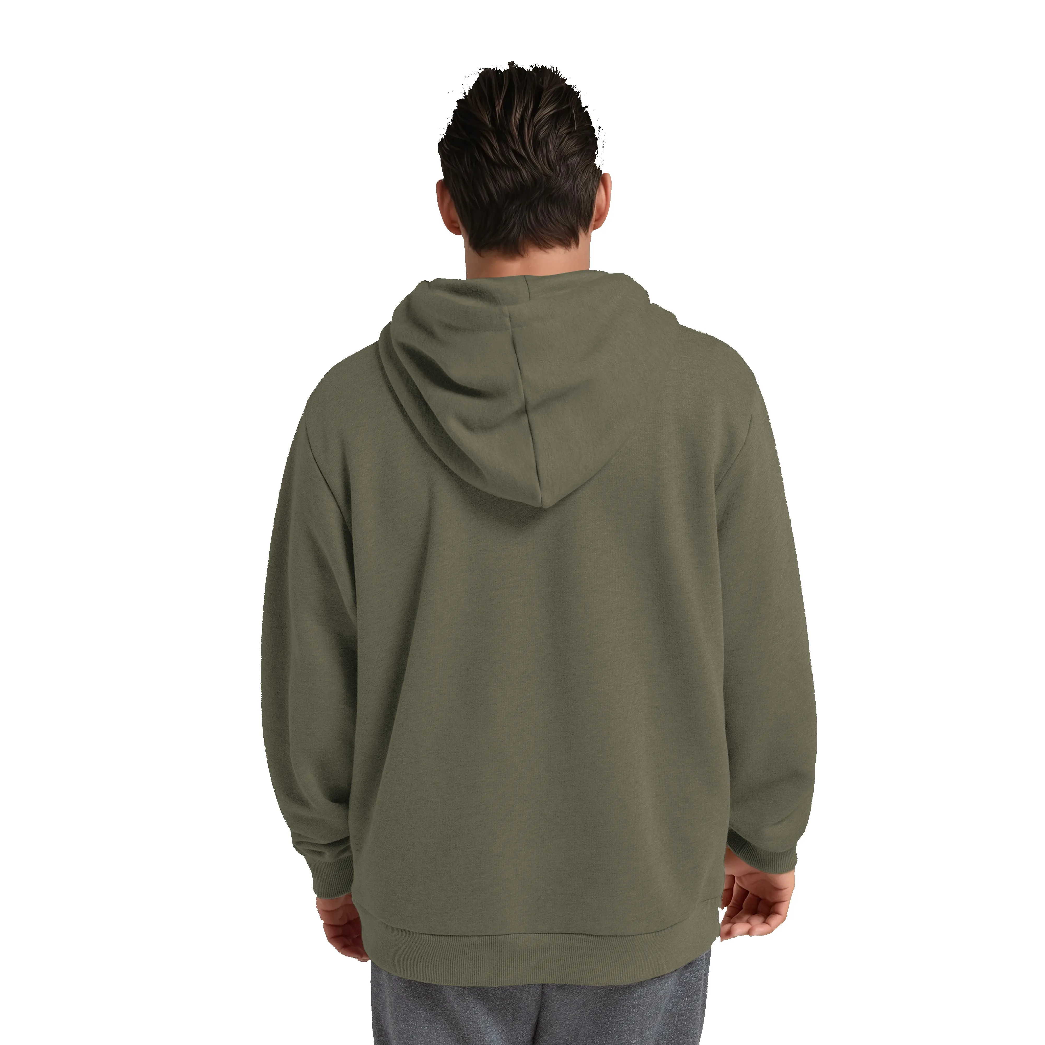 Unisex Merino Blend Hoodie - Burnt Olive sold by allbirds product image thumbnail 2