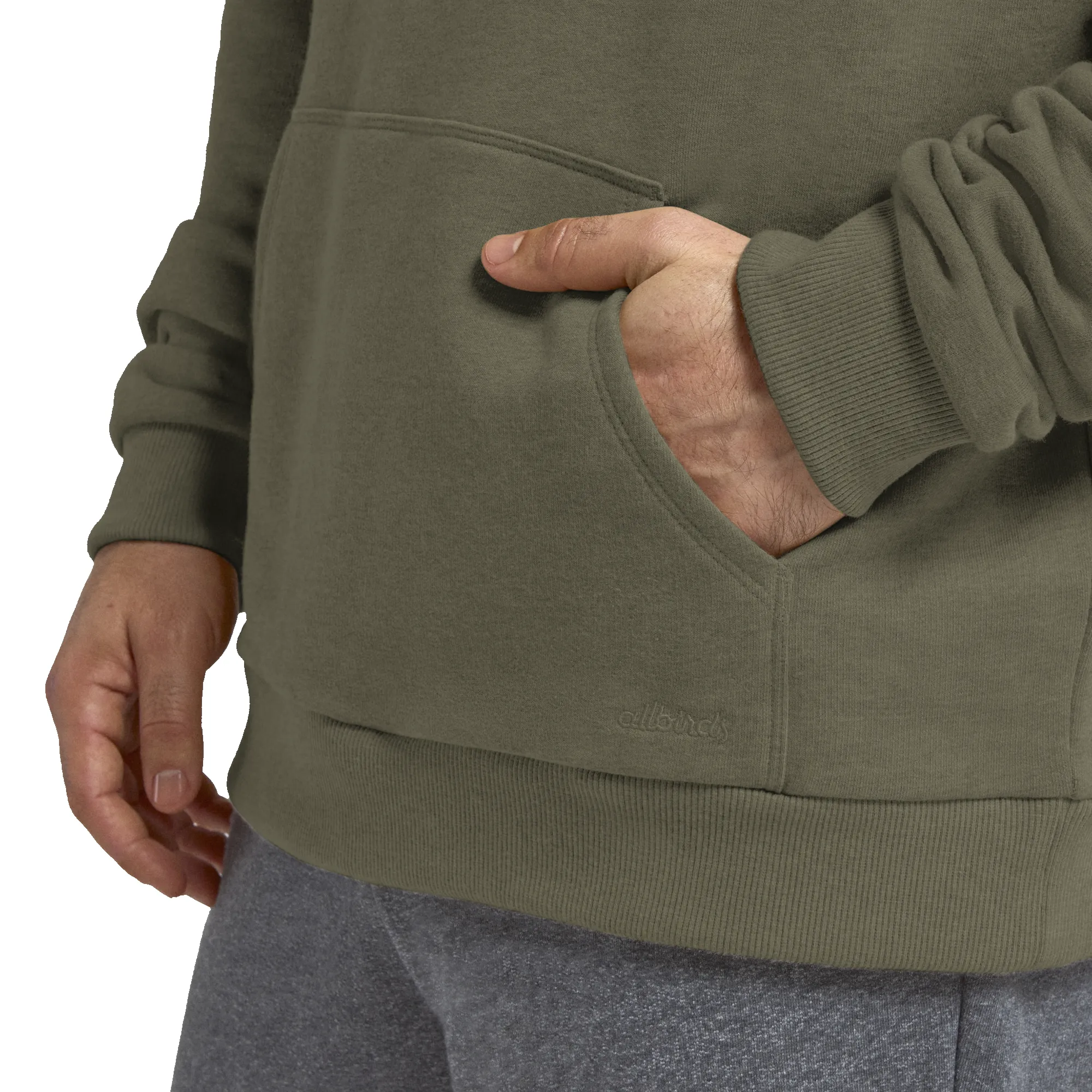 Unisex Merino Blend Hoodie - Burnt Olive sold by allbirds product image thumbnail 3