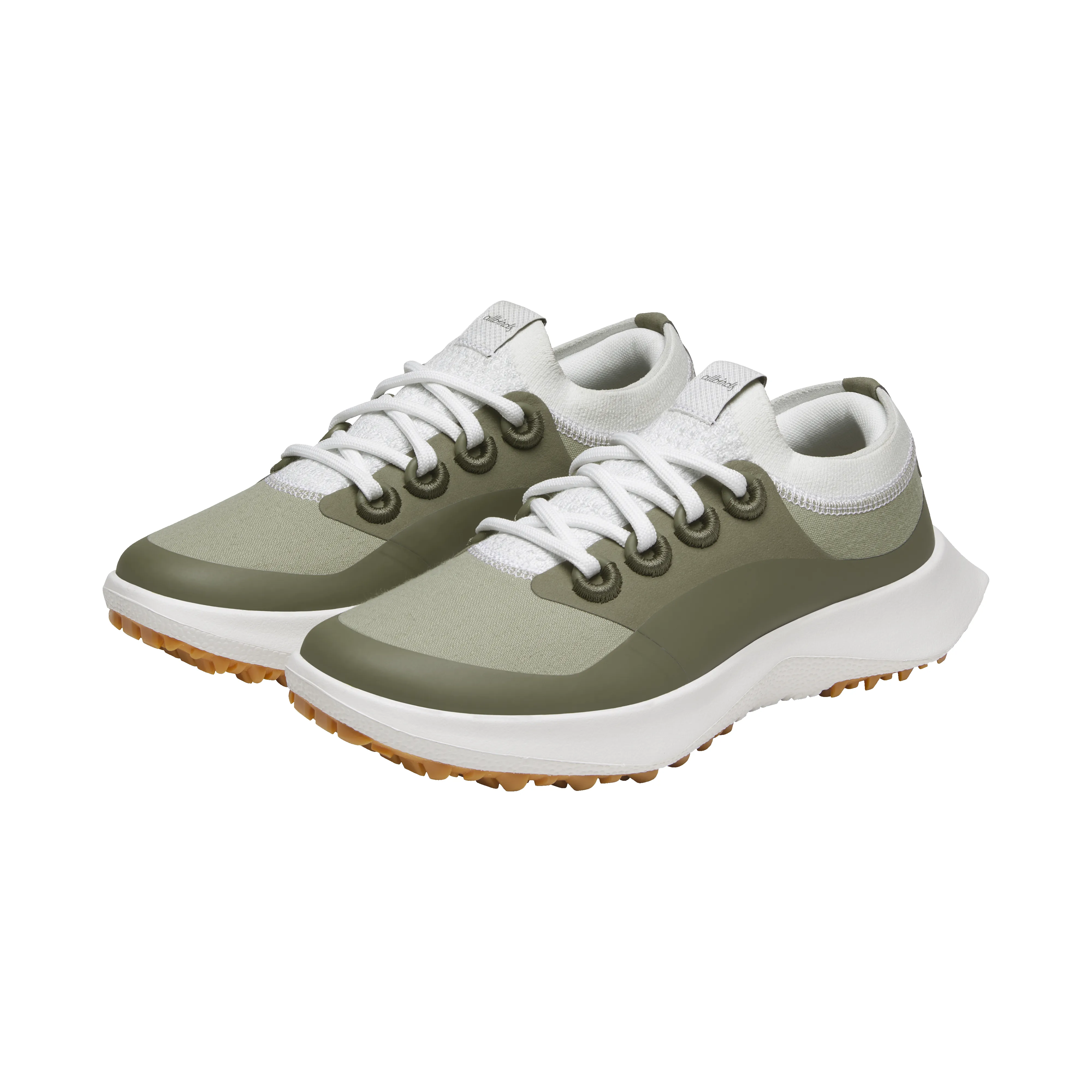 Women's Golf Dasher - Blizzard/Burnt Olive (Medium Gum Sole) sold by allbirds product image thumbnail 5