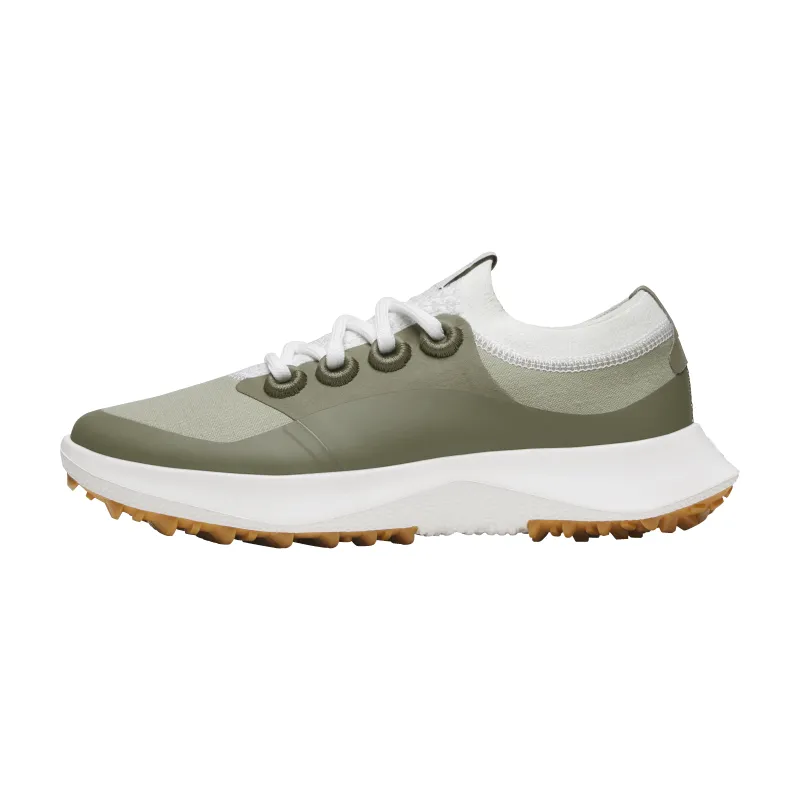 Men's Golf Dasher - Blizzard/Burnt Olive (Medium Gum Sole) sold by allbirds