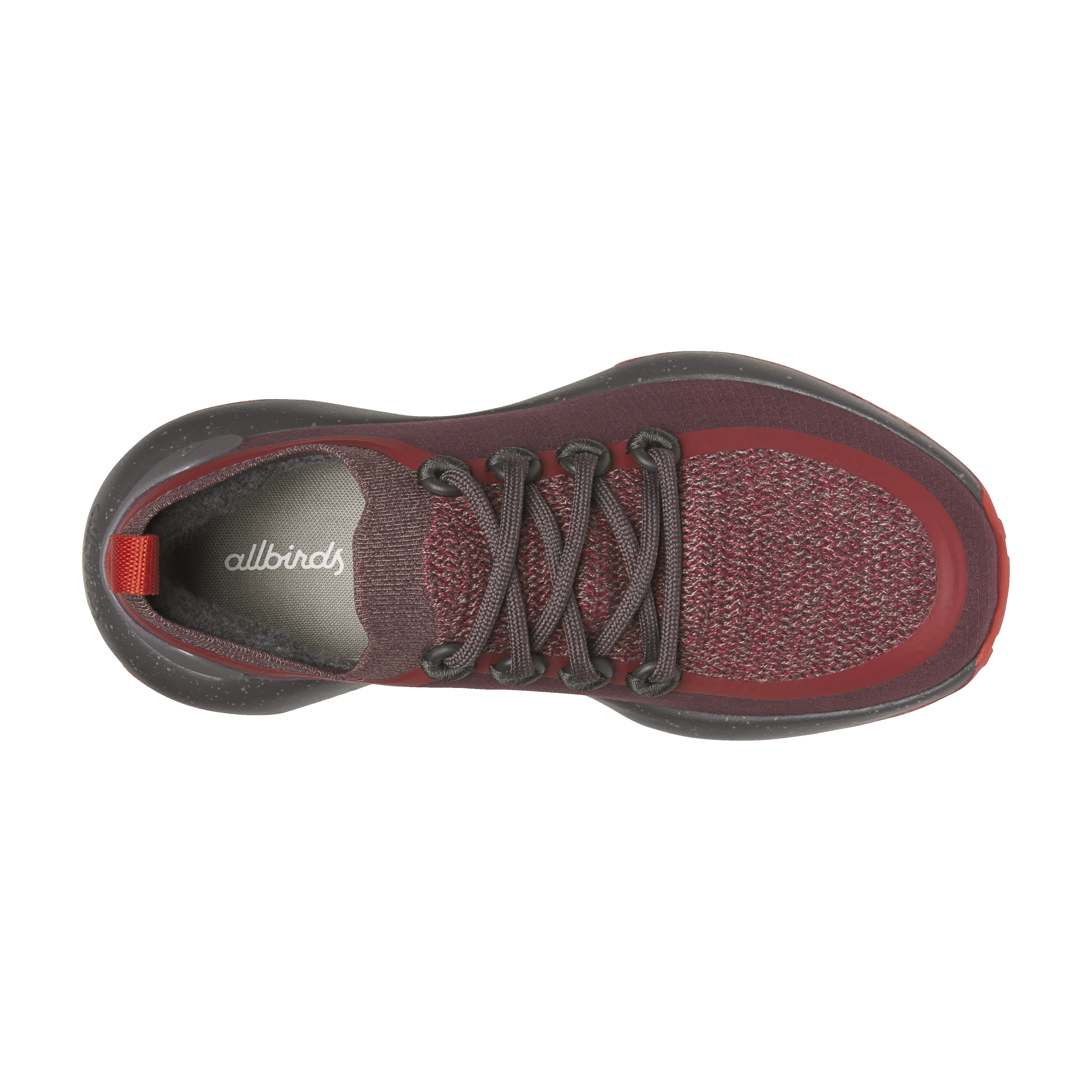 Men's Trail Runners - Deep Red (Dark Anthracite Sole) sold by allbirds product image thumbnail 3