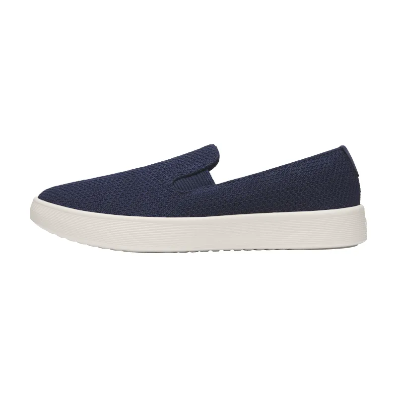 Women's Cruiser Slip On - Deep Navy (Natural White Sole) sold by allbirds
