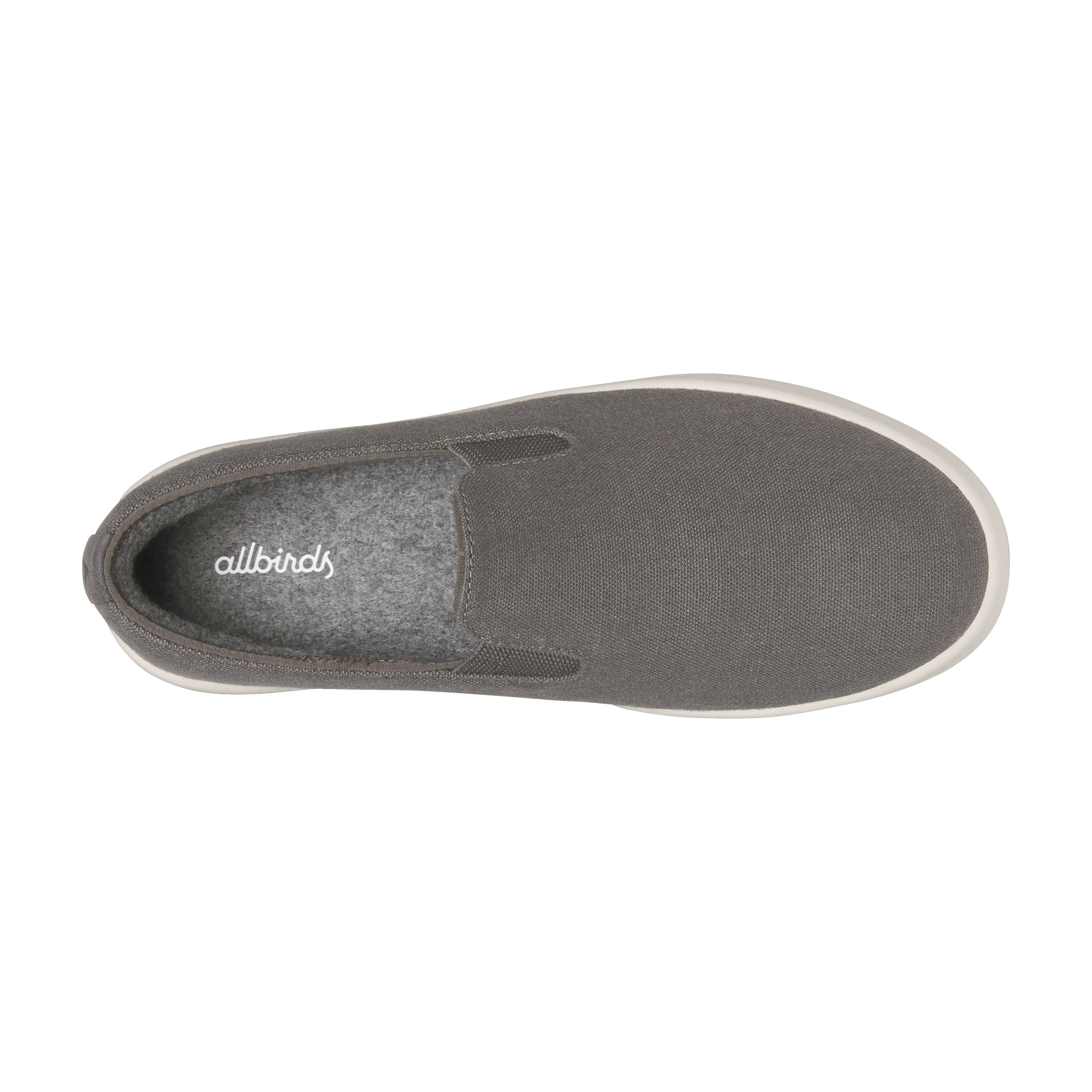 Women's Cruiser Slip On Canvas - Anthracite (Natural White Sole) sold by allbirds product image thumbnail 3