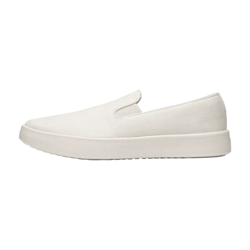 Women's Cruiser Slip On Canvas - Warm White (Natural White Sole) sold by allbirds