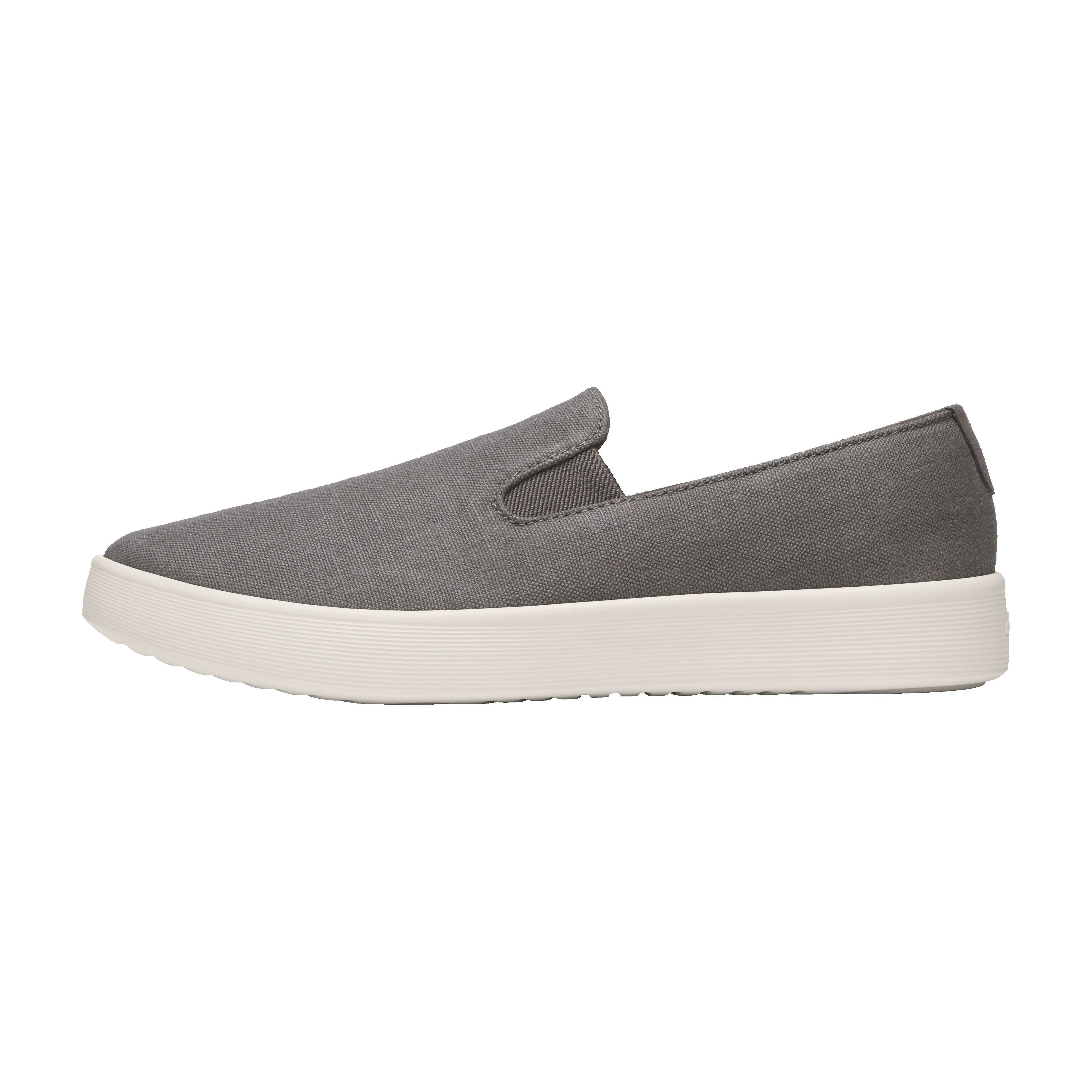 Men's Cruiser Slip On Canvas - Anthracite (Natural White Sole) sold by allbirds