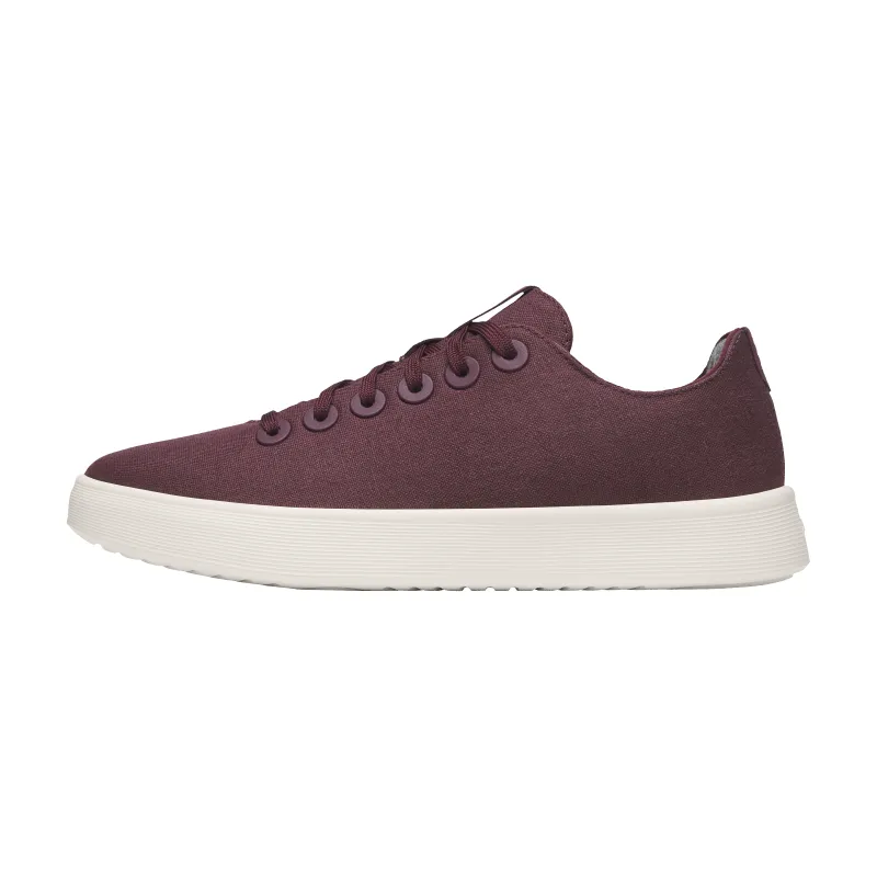 Women's Canvas Cruiser - Port (Natural White Sole) made by allbirds