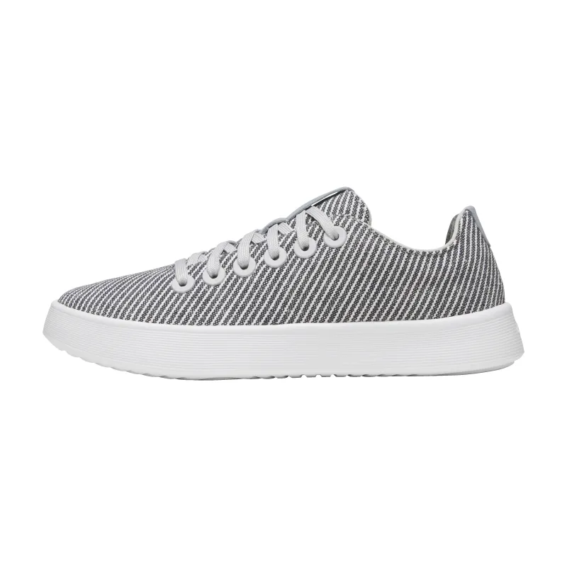 Men's Canvas Cruiser - Deep Navy Stripes (Blizzard Sole) made by allbirds