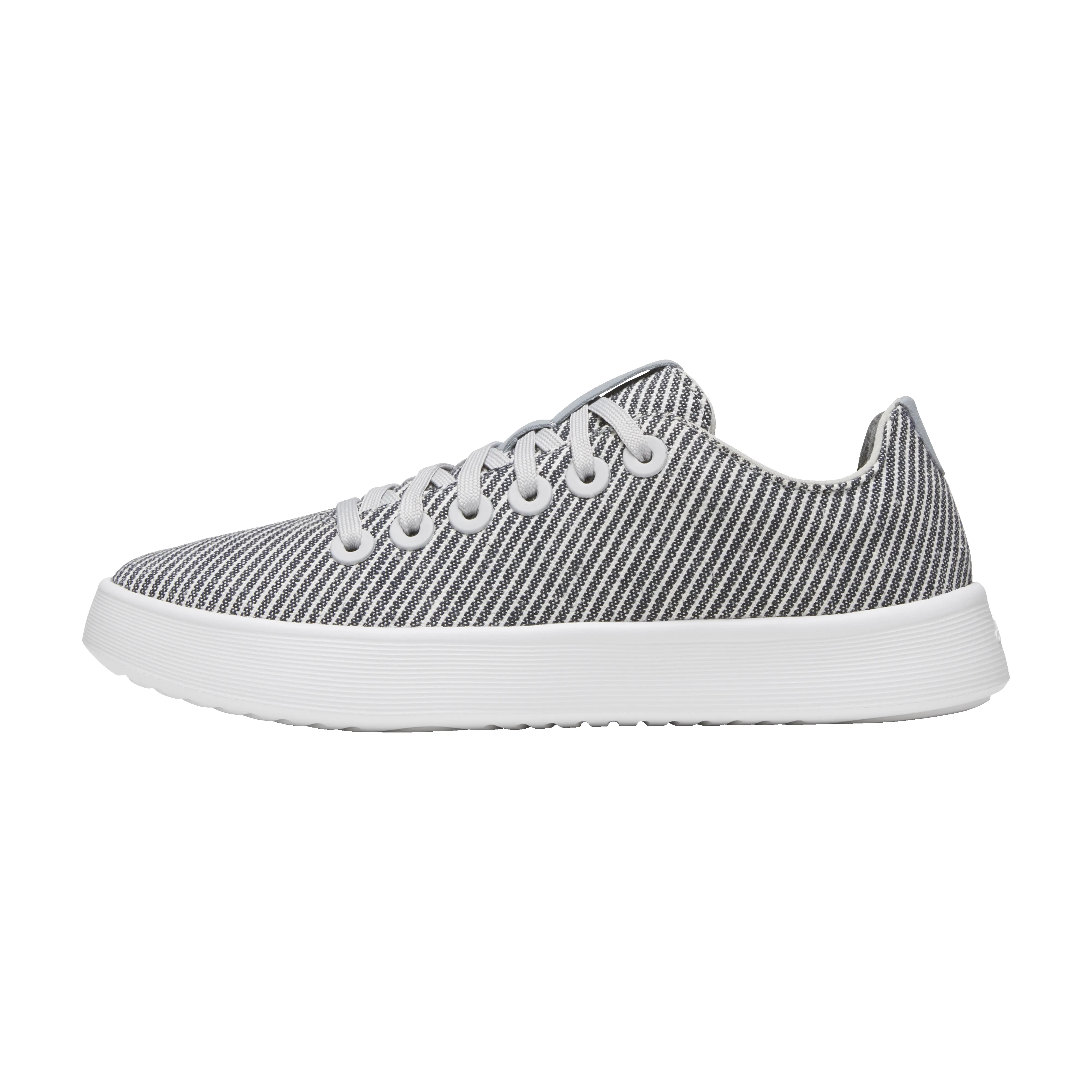 Men's Canvas Cruiser - Deep Navy Stripes (Blizzard Sole) sold by allbirds