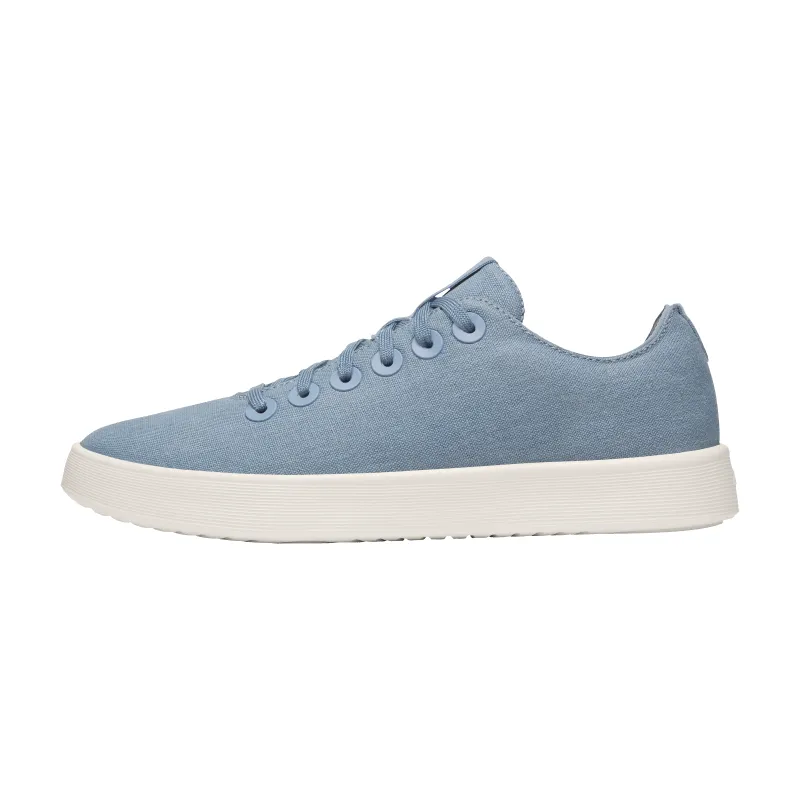 Women's Canvas Cruiser - Cultured Blue (Natural White Sole) made by allbirds