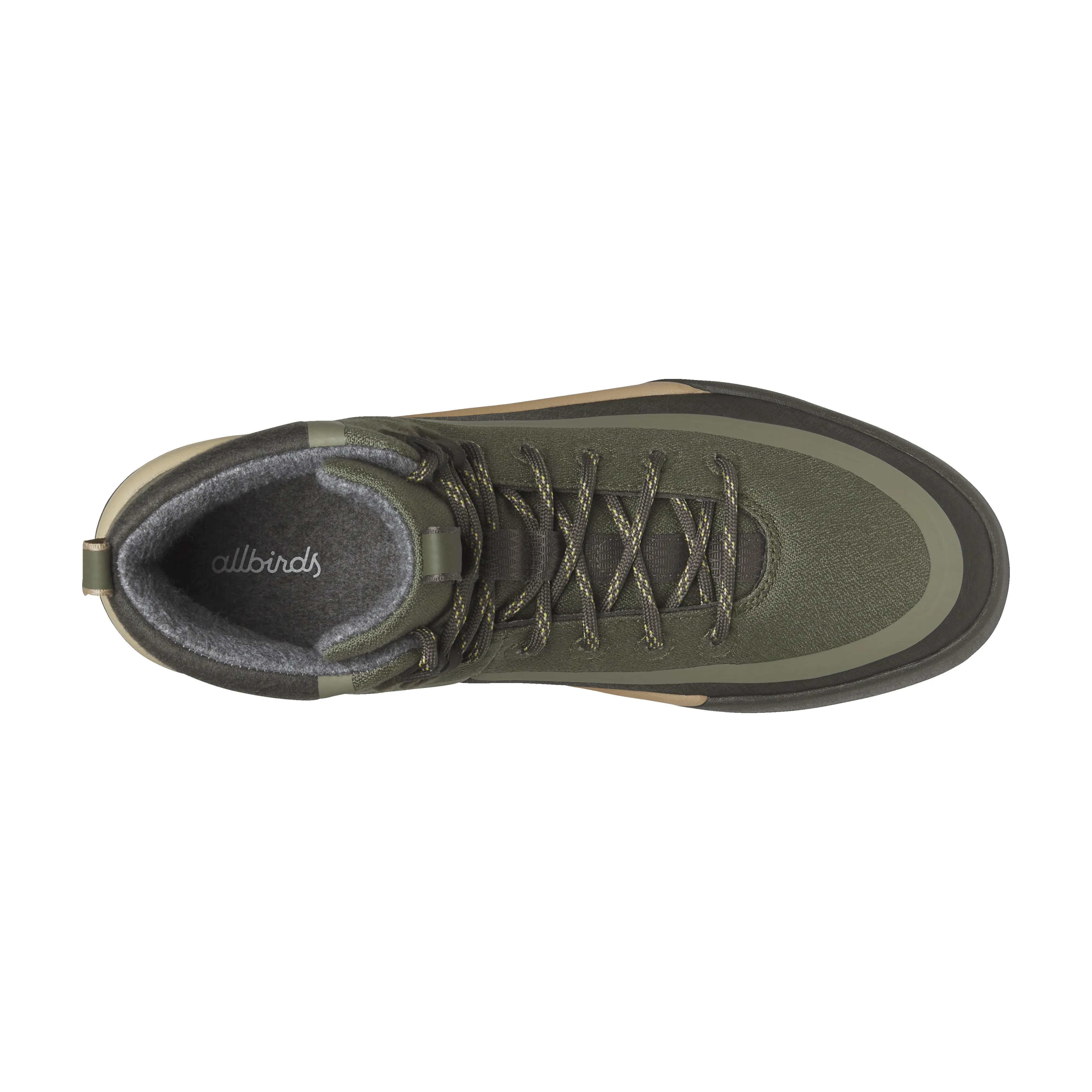 Men's Cruiser Mid Explore - Rustic Green (Hazy Beige Sole) sold by allbirds product image thumbnail 3