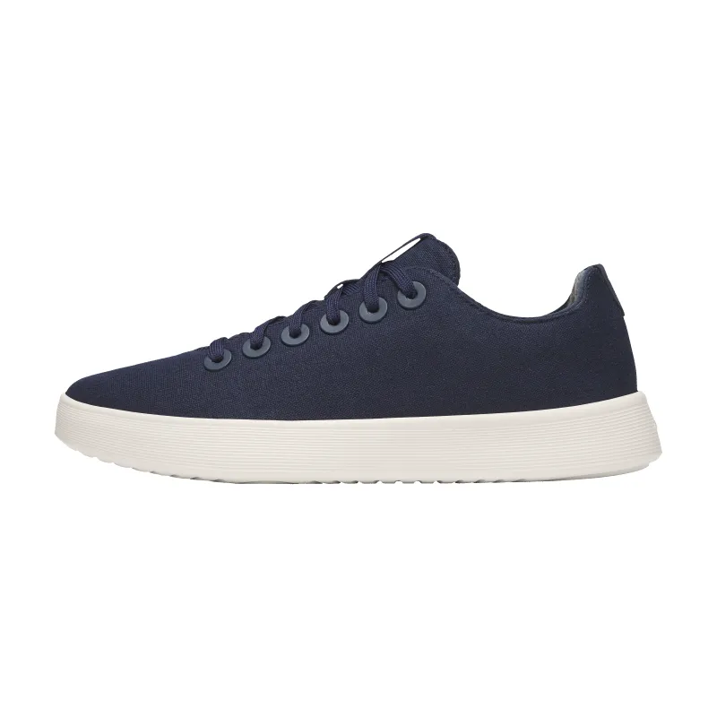 Men's Canvas Cruiser - Assured Blue (Natural White Sole) made by allbirds
