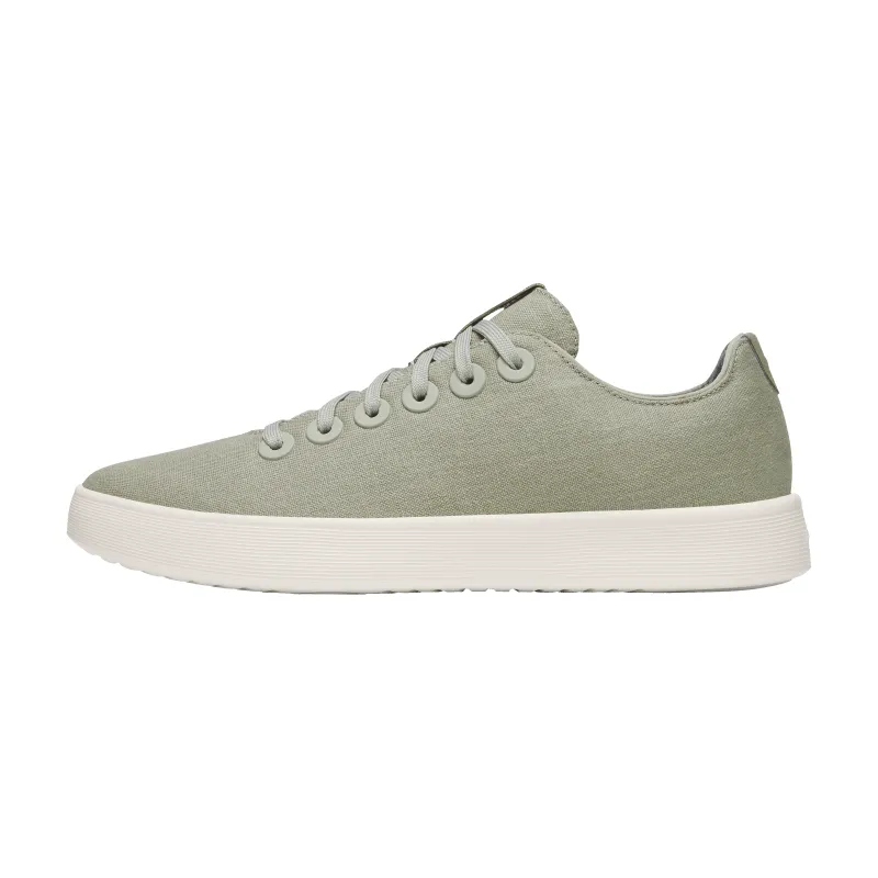Women's Canvas Cruiser - Soft Eucalyptus (Natural White Sole) made by allbirds