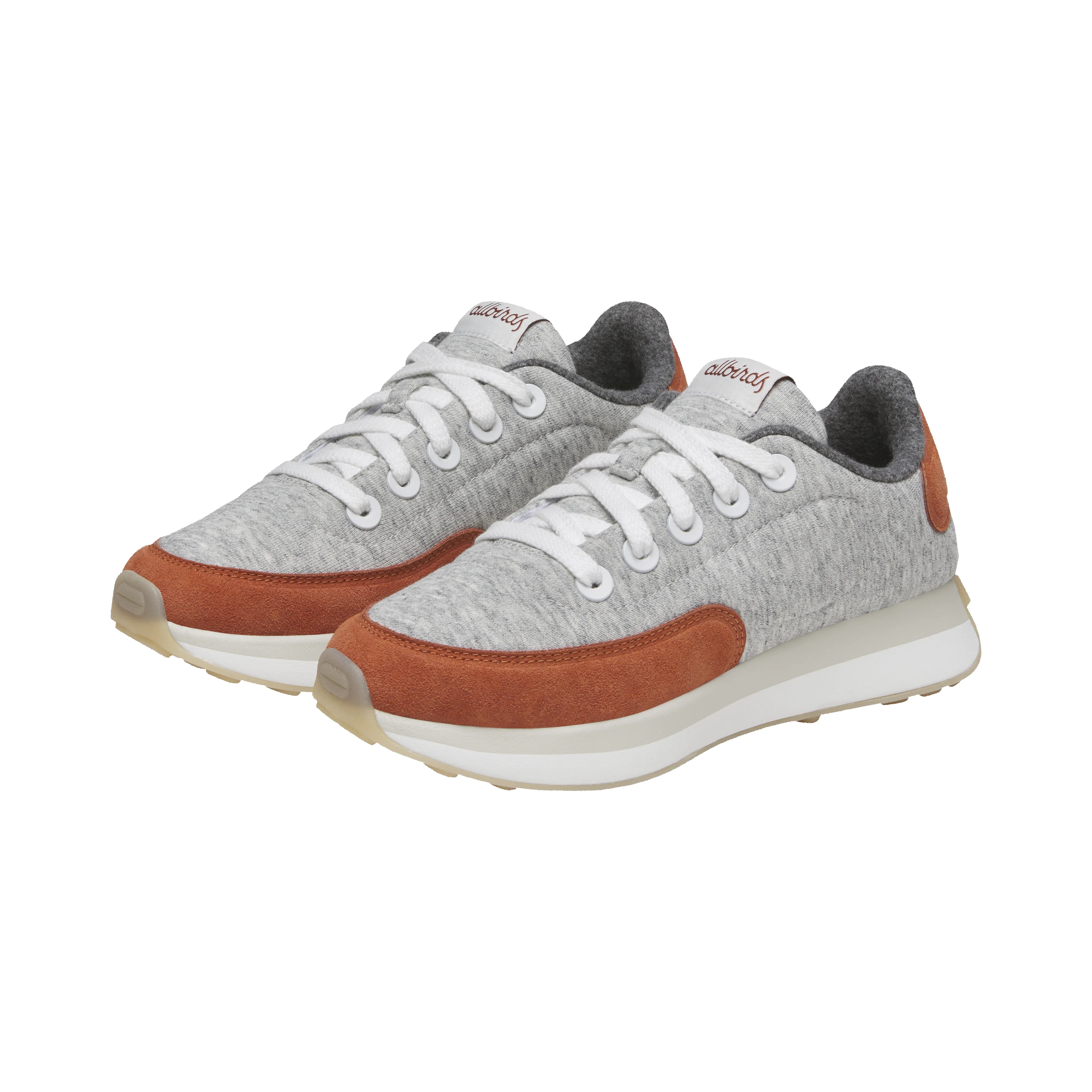 Women's Varsity Jersey - Light Grey/Auburn (Blizzard Sole) sold by allbirds product image thumbnail 5