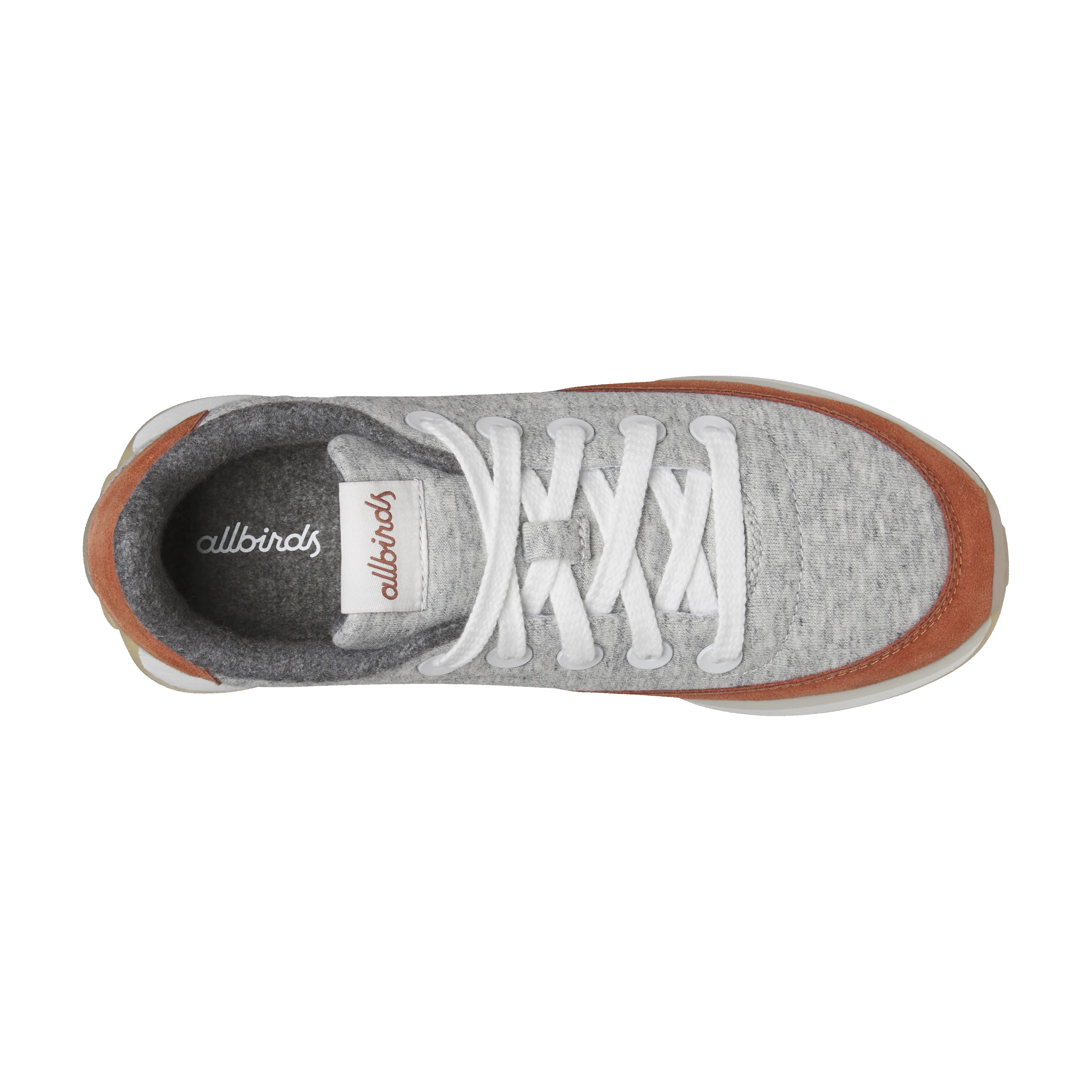 Women's Varsity Jersey - Light Grey/Auburn (Blizzard Sole) sold by allbirds product image thumbnail 3