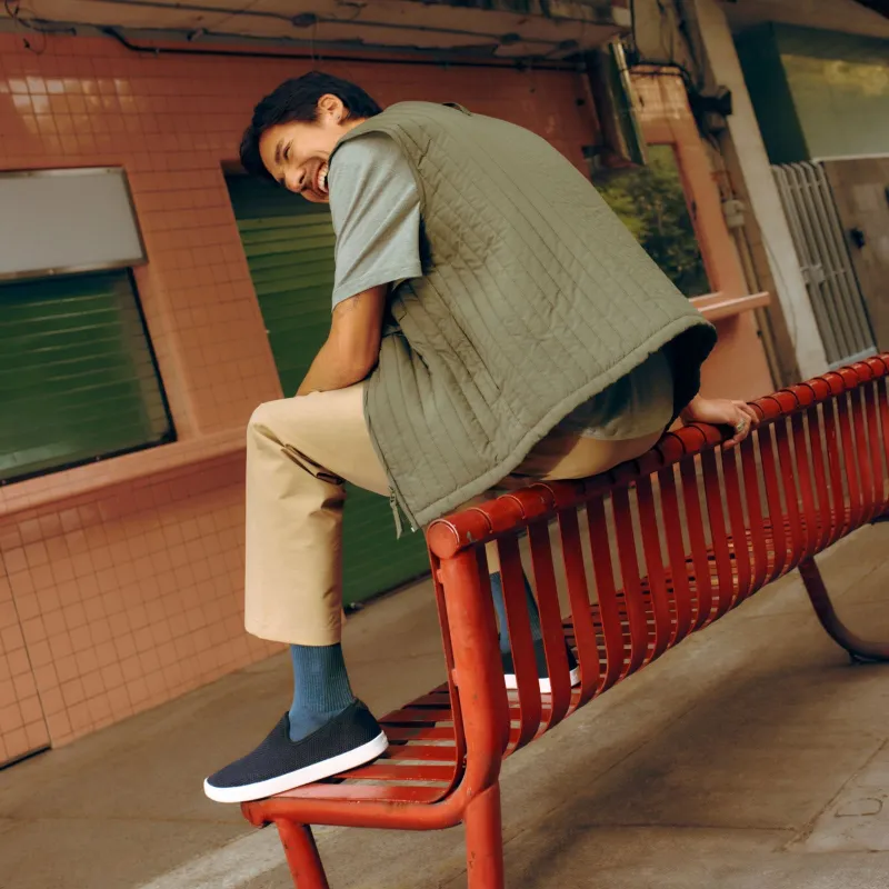 Men's Tree Loungers - Natural Black (Blizzard Sole) made by allbirds