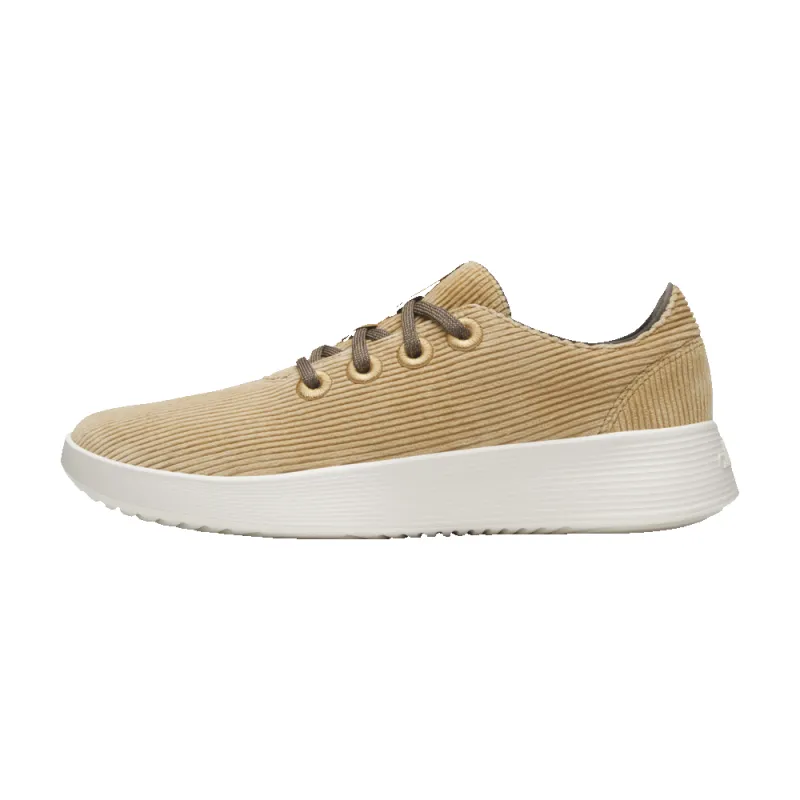 Men's Runner Go - Corduroy - Stony Beige (Natural White Sole) made by allbirds