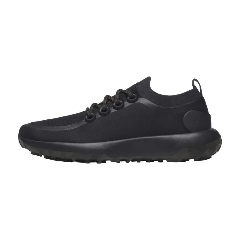 Men's Trail Runners - Natural Black/Dark Jungle (Natural Black Sole) made by allbirds