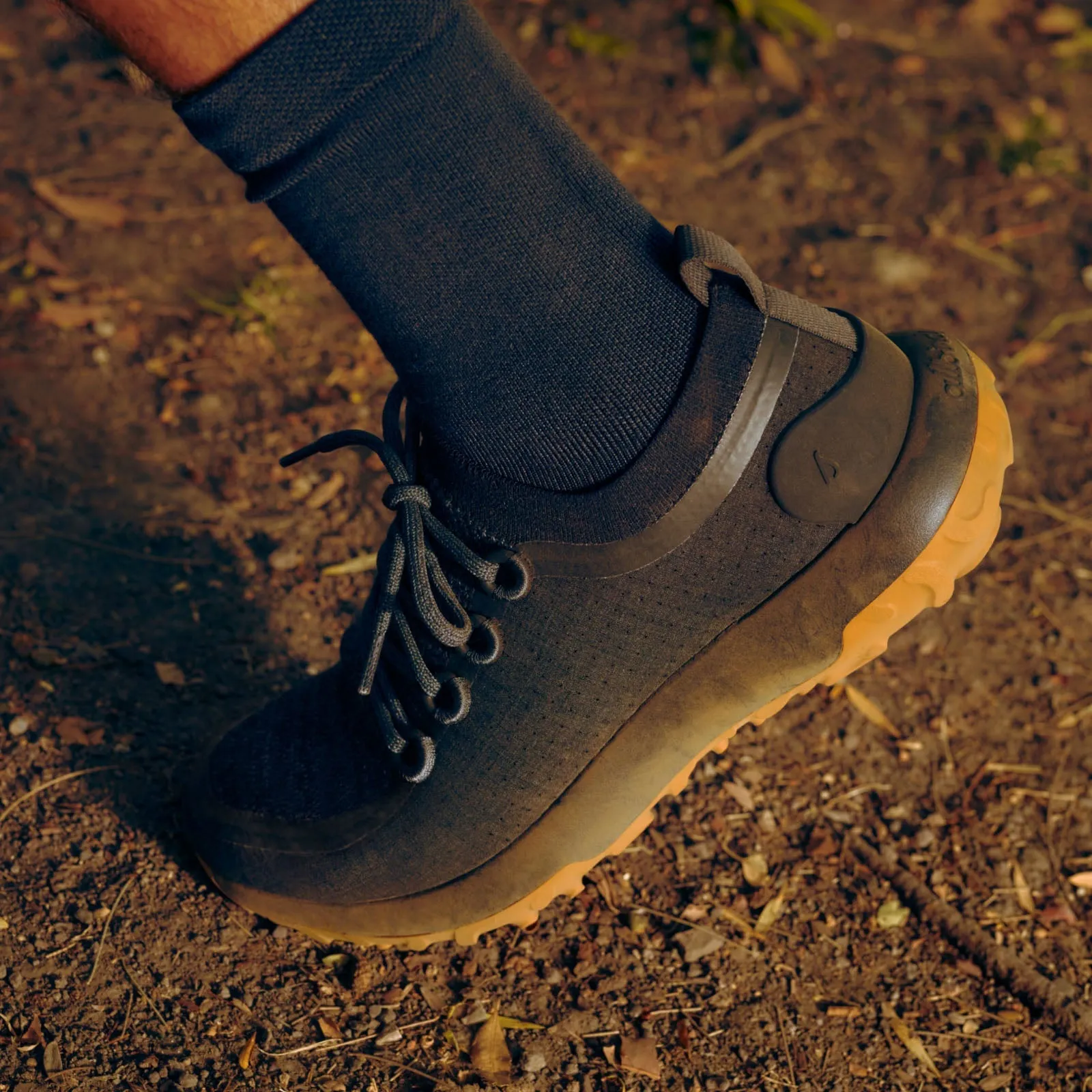 Men's Trail Runner - Natural Black (Rugged Khaki Sole) - 1 sold by allbirds