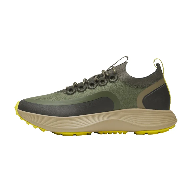 Men's Strider Explore - Rustic Green (Hazy Beige Sole) made by allbirds