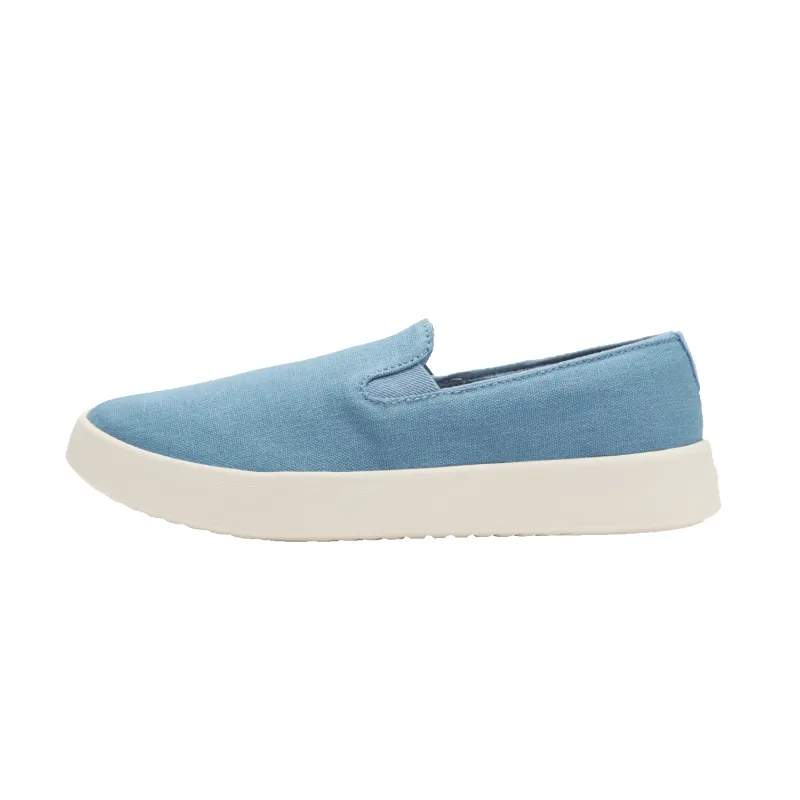 Women's Cruiser Slip On Canvas - Sea Spray (Natural White Sole) made by allbirds