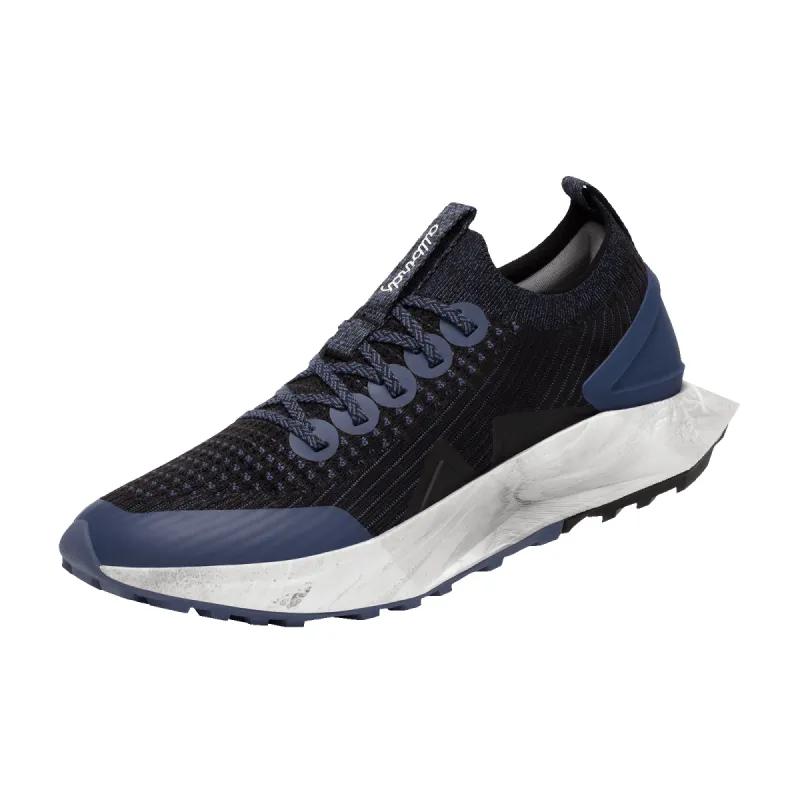 Men's Tree Flyer 2 - Natural Black, Hazy Indigo (Swift Grey Sole) sold by allbirds