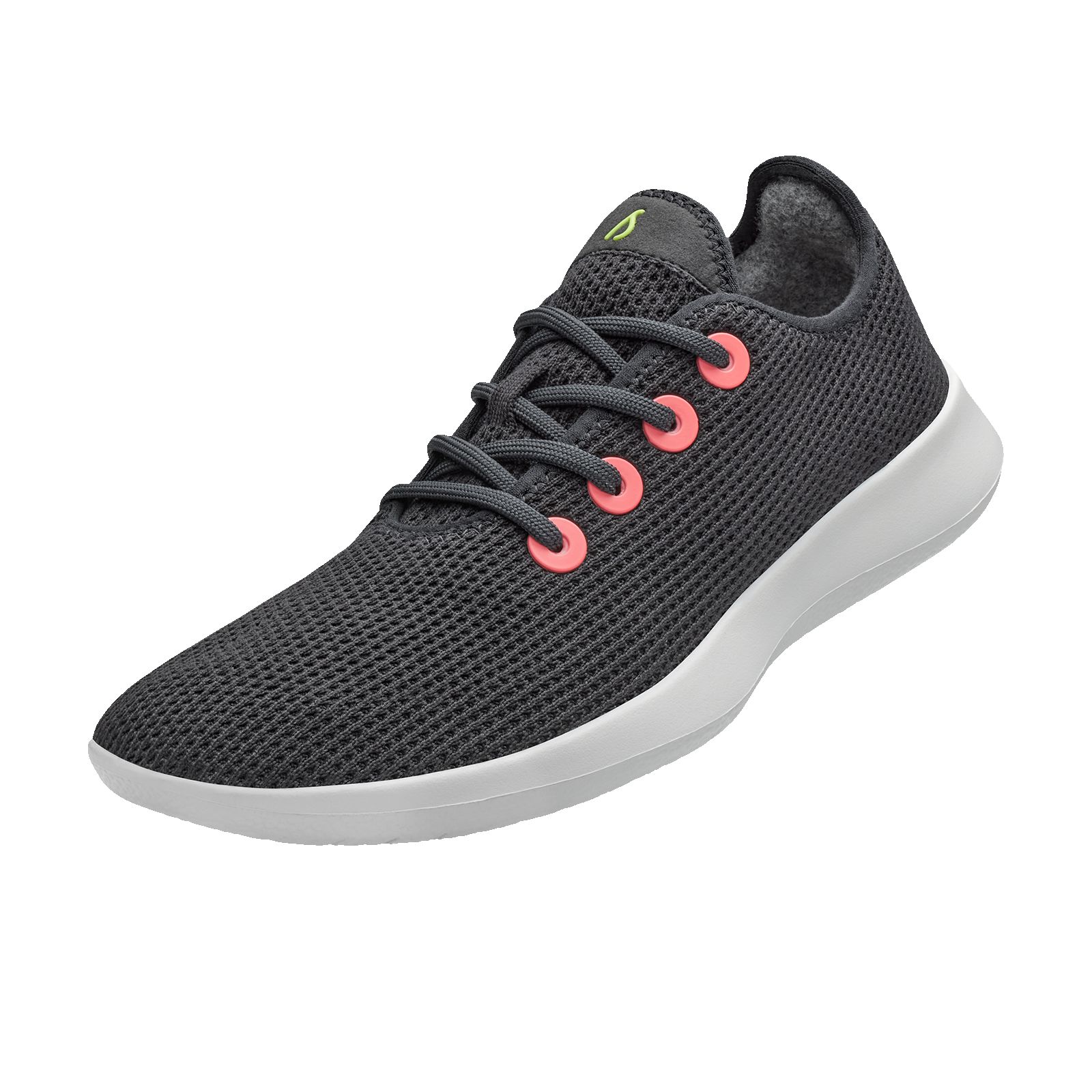 Women's Tree Runners - Natural Black/Bloom Coral (Blizzard Sole) sold by allbirds