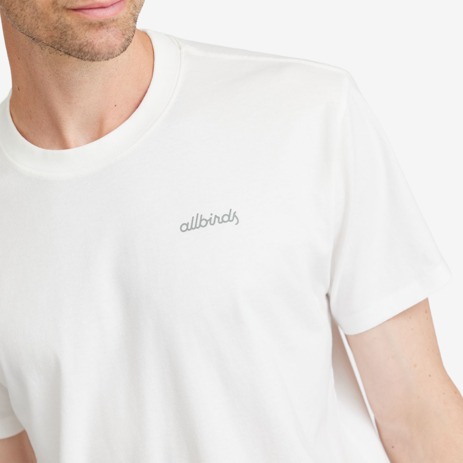 Men's Allgood Logo Tee - Blizzard sold by allbirds product image thumbnail 2