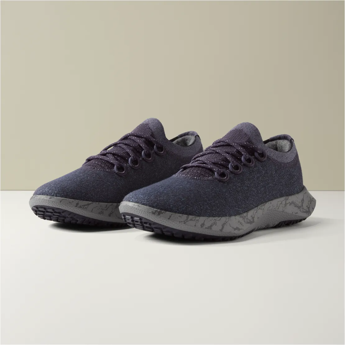 Women's Wool Dasher Mizzles - Thunder Purple/Stormy Teal (Medium Grey Sole) sold by allbirds