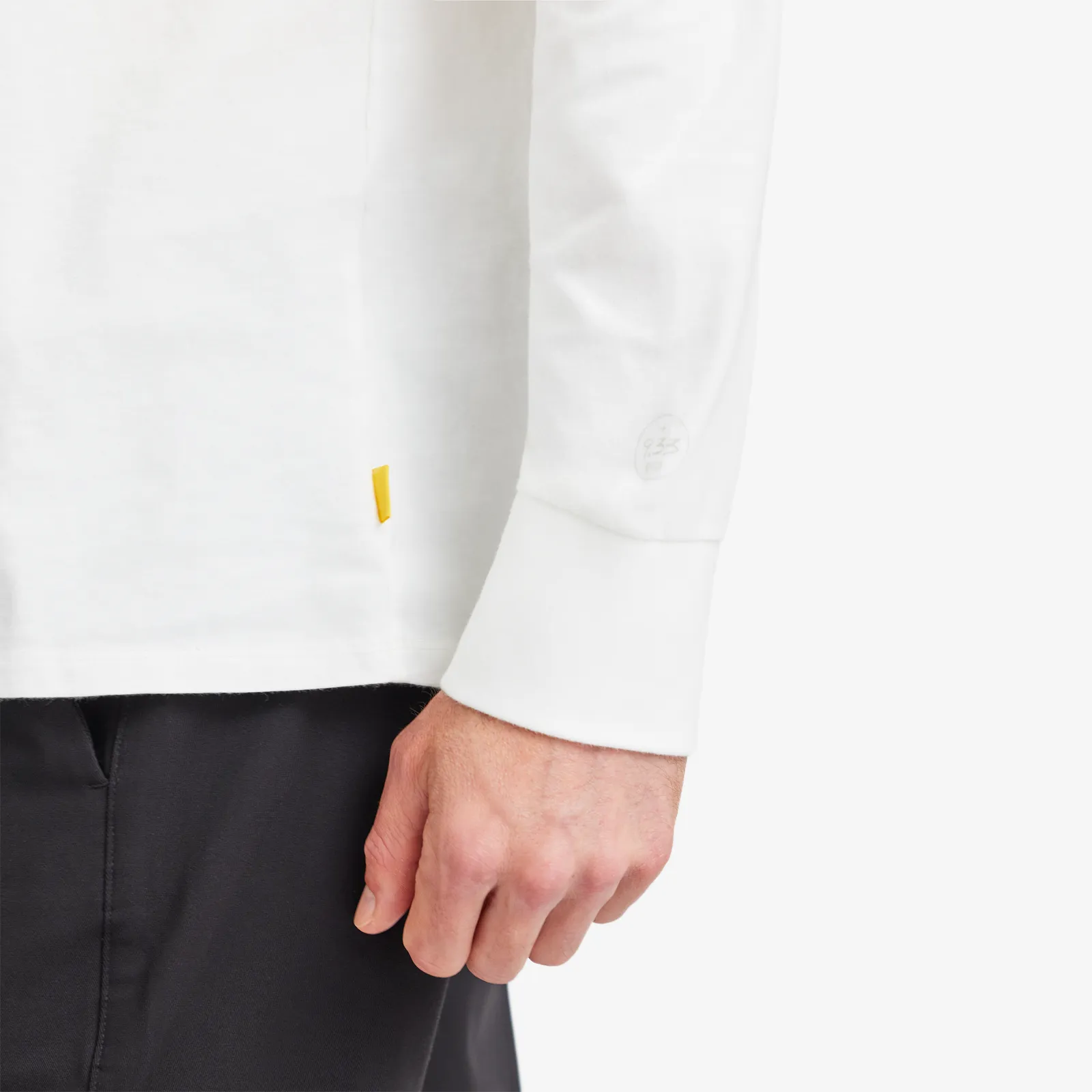 Men's Organic Cotton Long Sleeve Tee - Logo - Blizzard sold by allbirds product image thumbnail 4