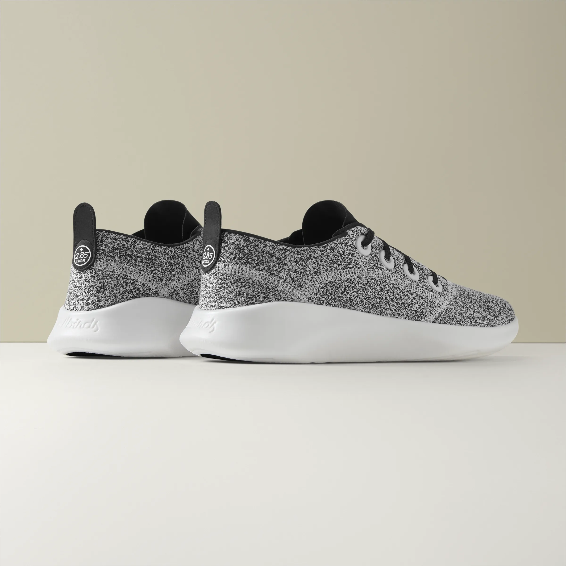 Men's SuperLight Tree Runners - Blizzard/Natural Black (Blizzard Sole) sold by allbirds product image thumbnail 5