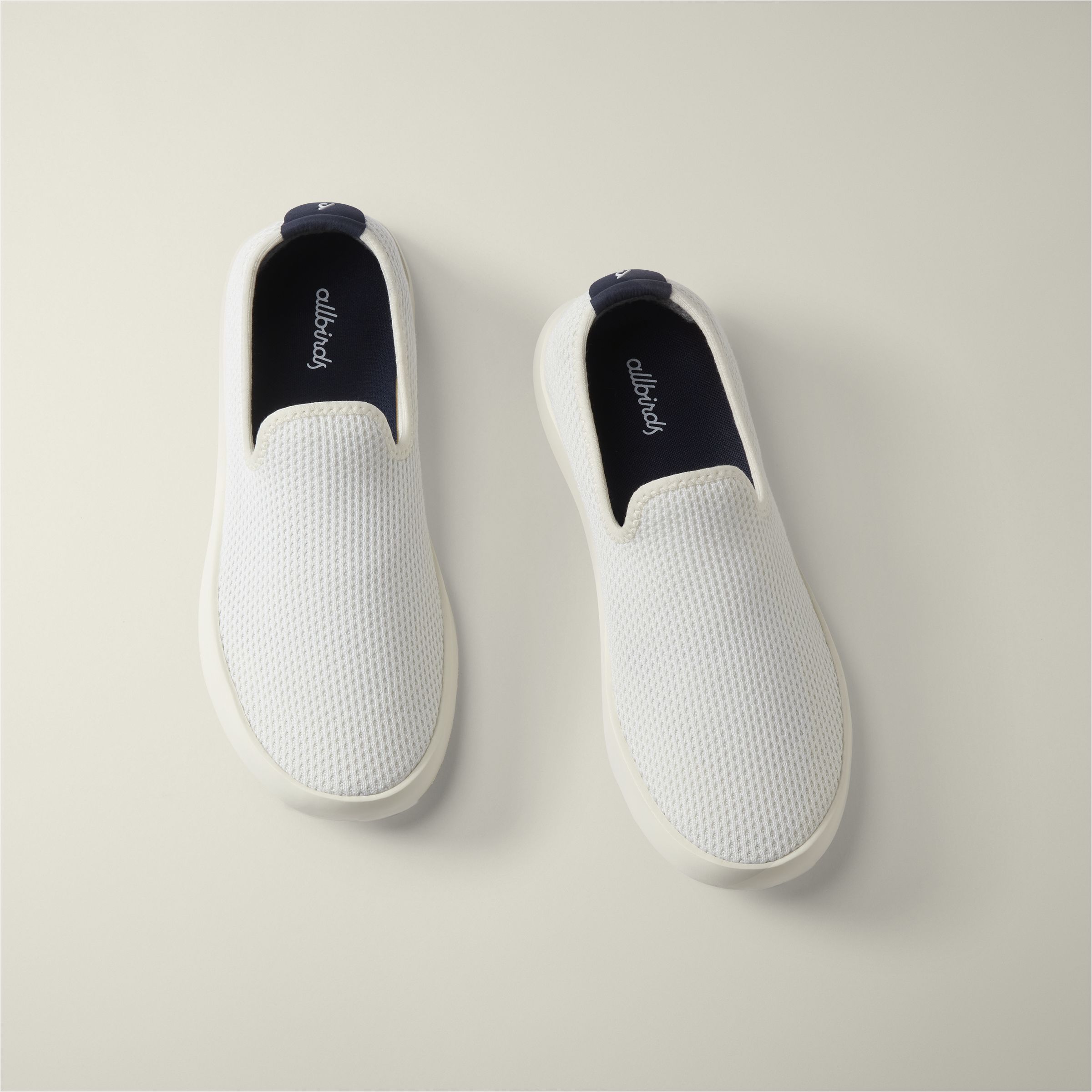 Men's Tree Loungers - Natural White/True Navy (Natural White Sole) sold by allbirds product image thumbnail 4