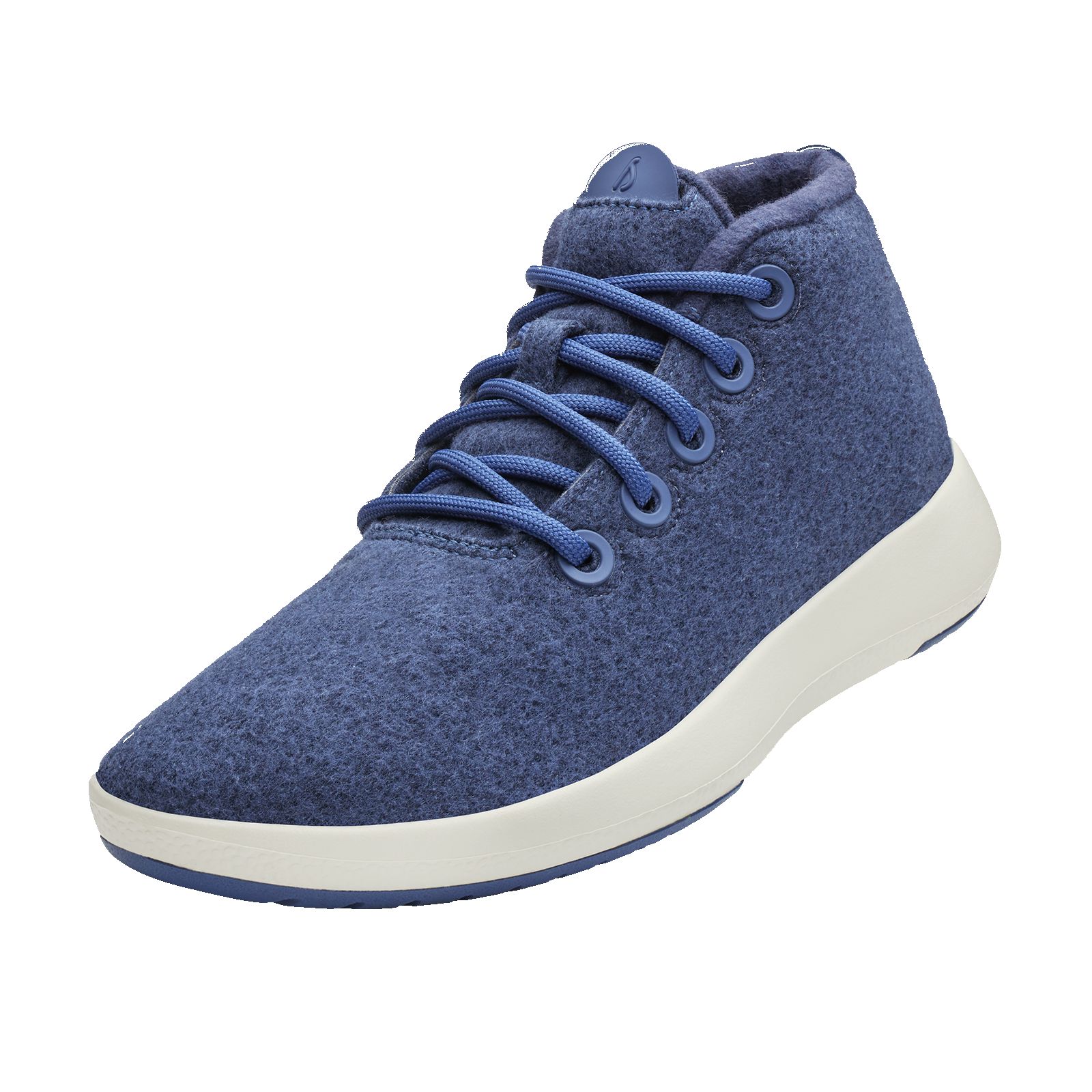 Men's Wool Runner-up Mizzles - Hazy Indigo (Natural White Sole) sold by allbirds