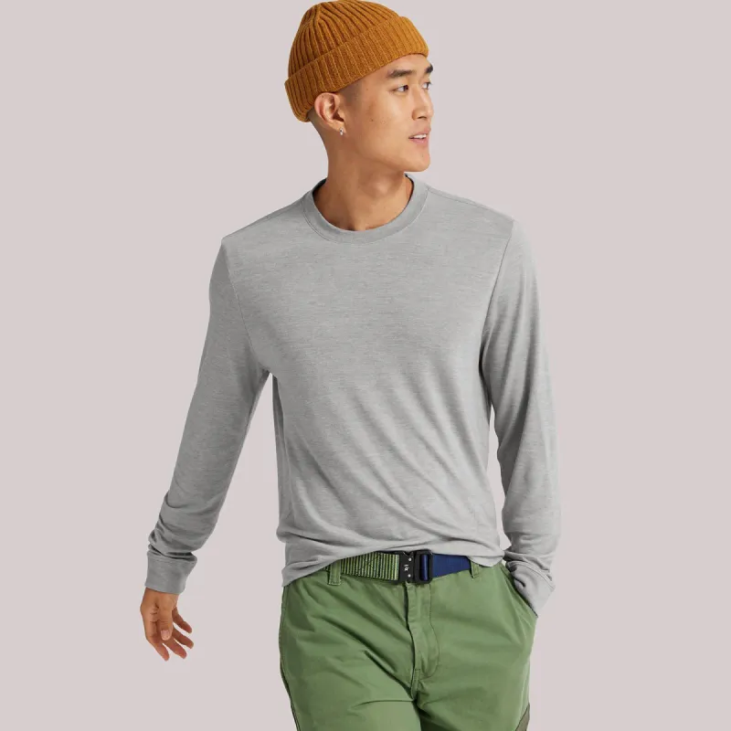 Men's Long Sleeve Sea Tee - Medium Grey sold by allbirds