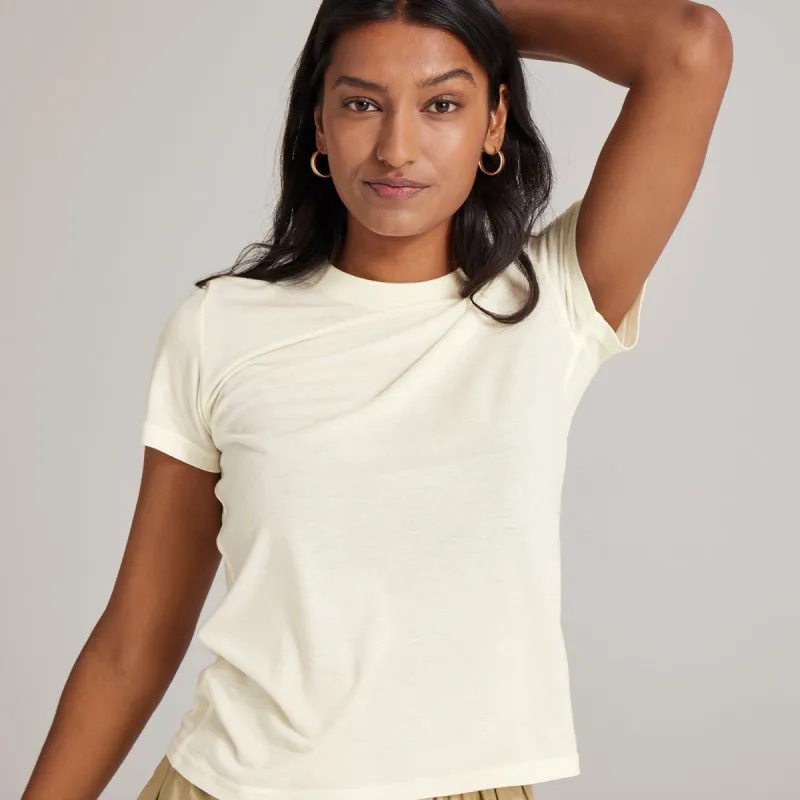 Women's Sea Tee - Classic Fit - Blizzard sold by allbirds