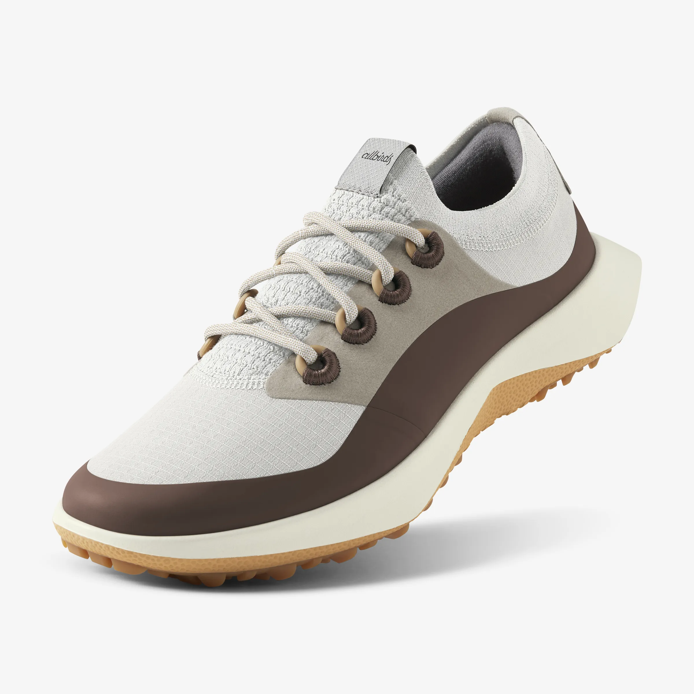 Men's Golf Dashers - Blizzard/Rugged Brown (Natural White Sole) sold by allbirds