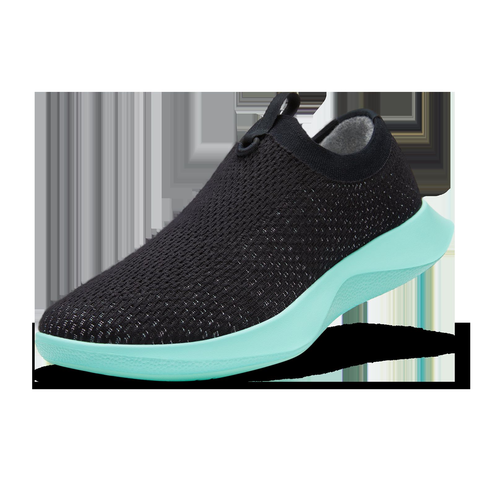 Women's Tree Dasher Relay - Natural Black (Buoyant Mint Sole) sold by allbirds
