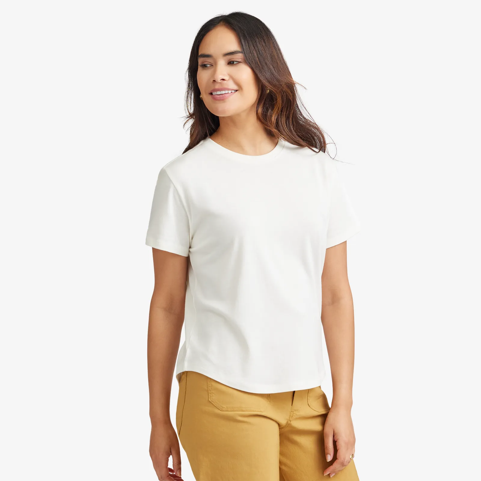 Women's Soft Merino Tee - Natural White sold by allbirds product image thumbnail 2