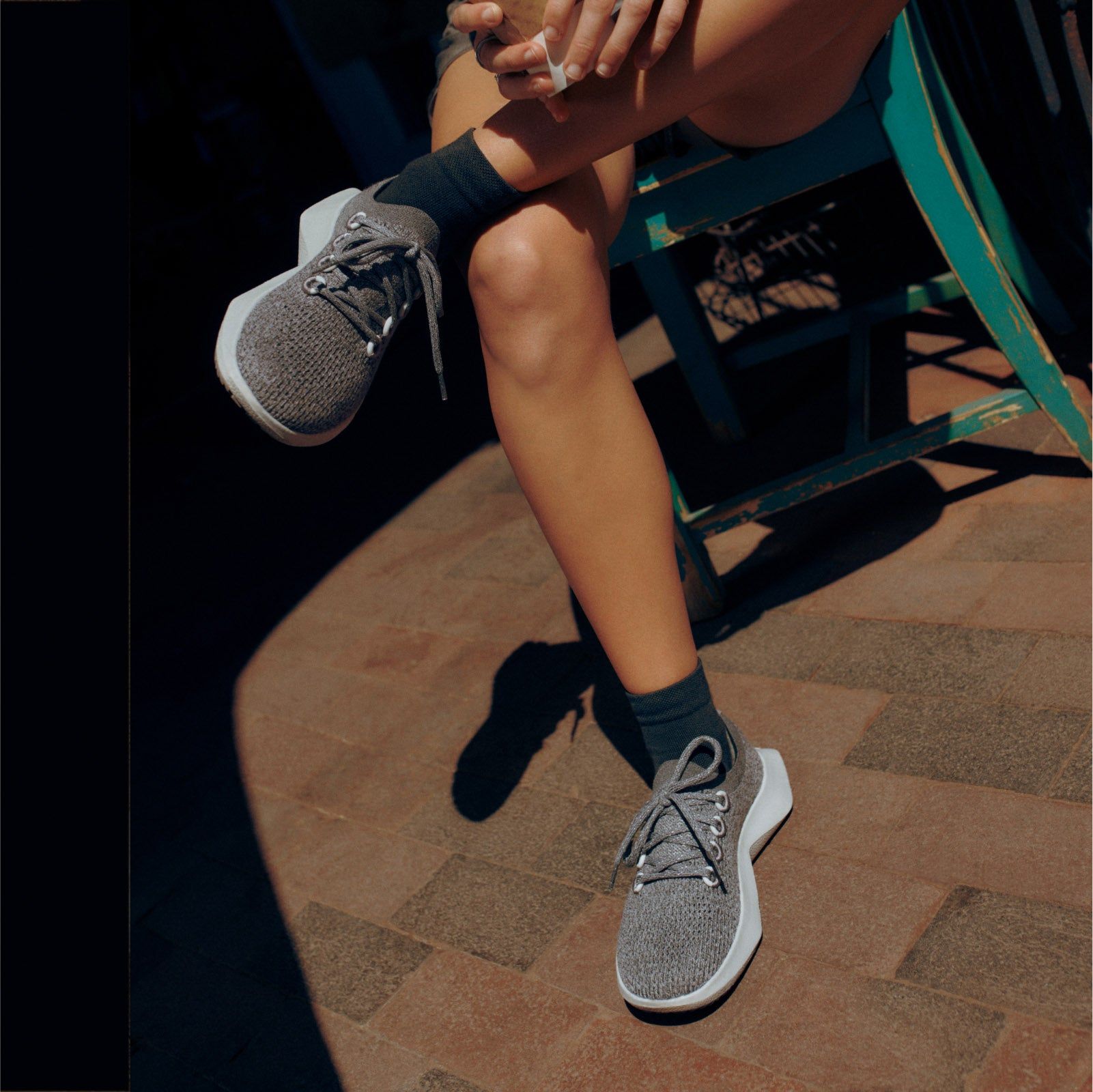 Women's Tree Dasher 2 - Natural Black (Buoyant Mint Sole) sold by allbirds product image thumbnail 2