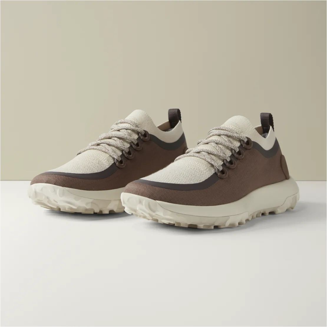 Men's Trail Runner - Hazy Cocoa/Dark Cocoa (Stony Cream Sole) sold by allbirds