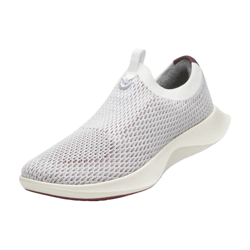 Women's Tree Dasher Relay - Blizzard/Thunder Red (Natural White Sole) sold by allbirds