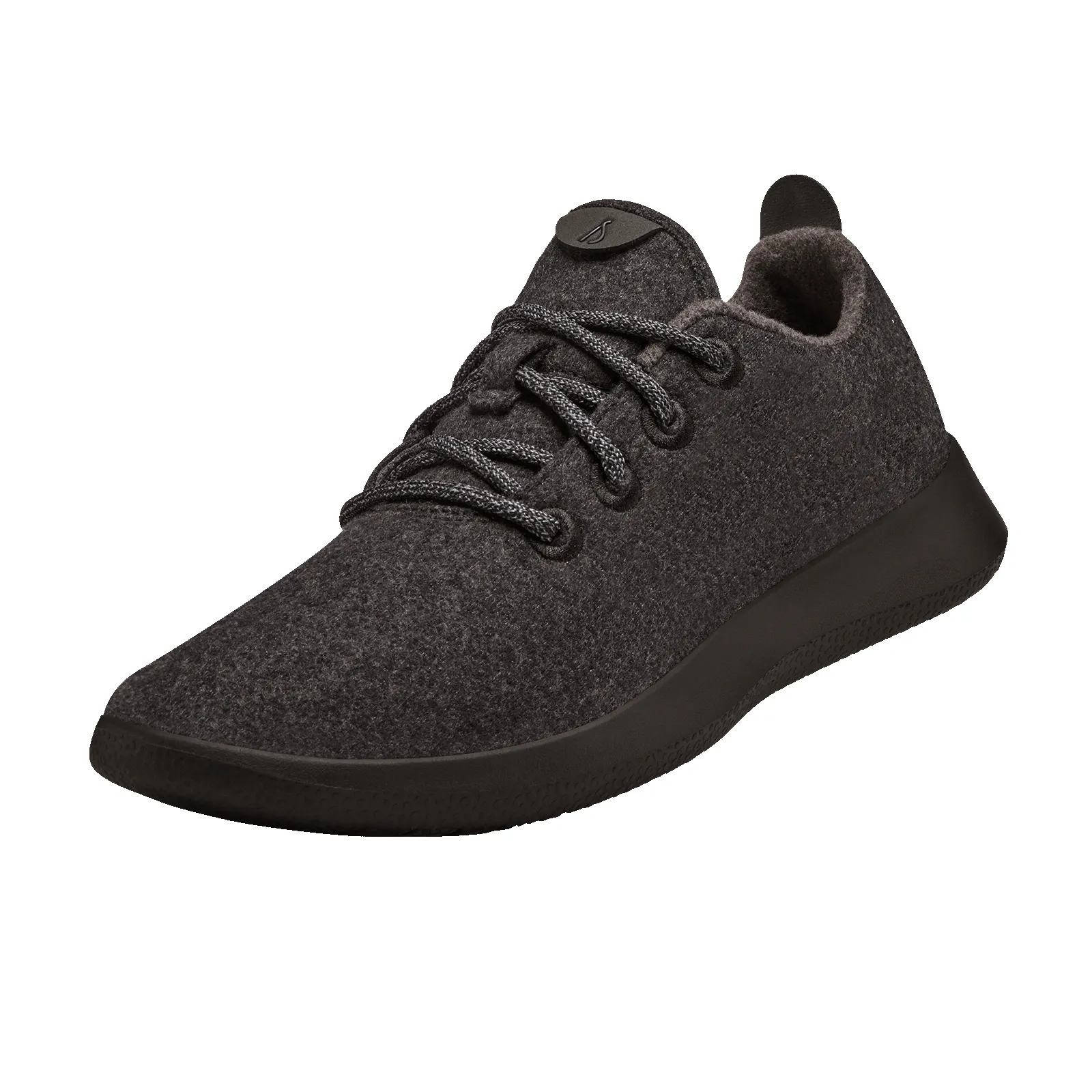 Women's Wool Runner - Natural Black (Black Sole) sold by allbirds