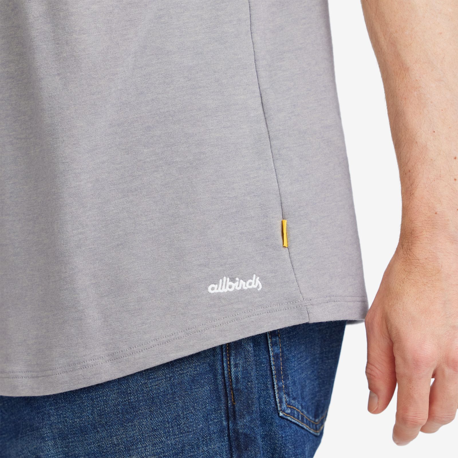 Men's Anytime Tee - Medium Grey sold by allbirds product image thumbnail 4
