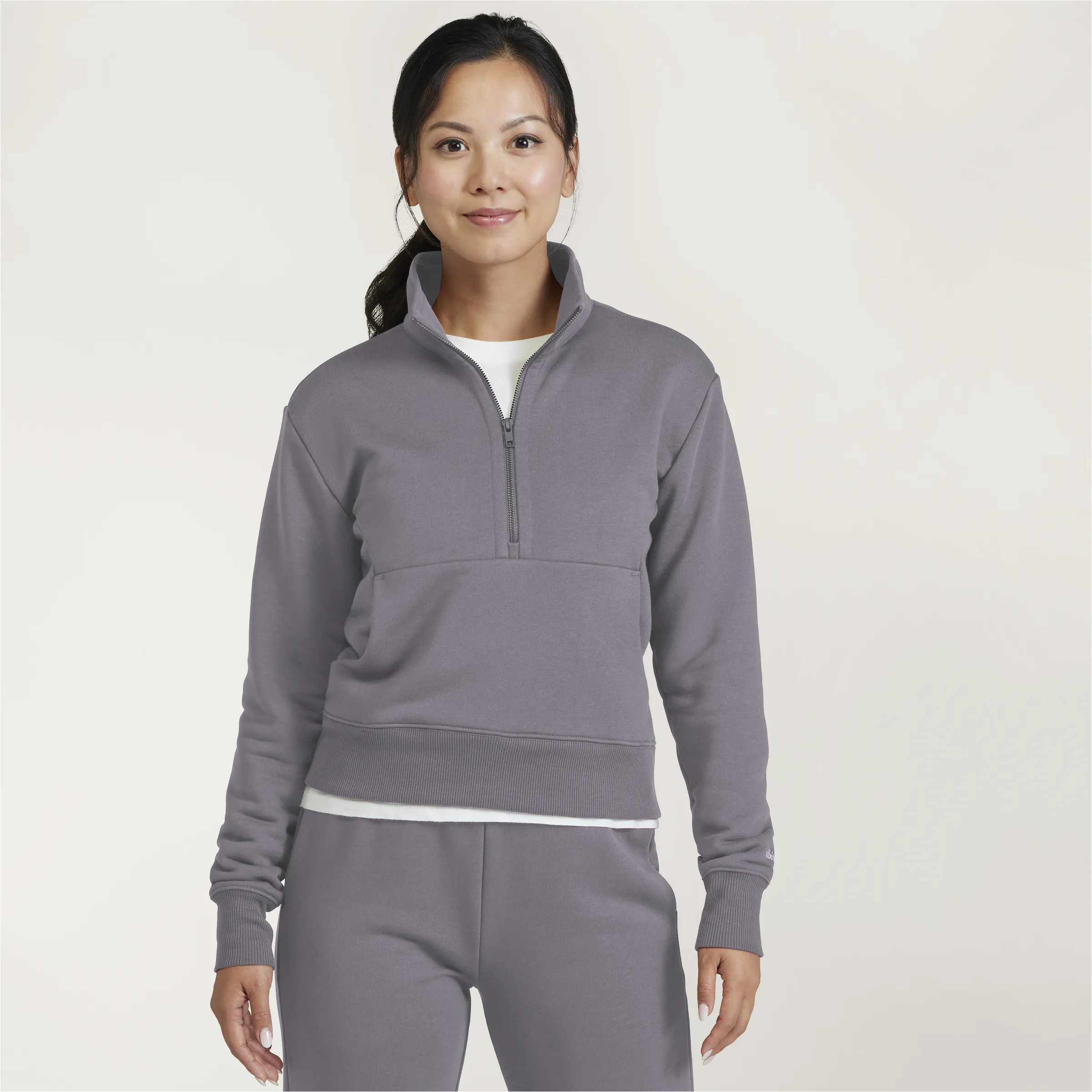 Women's Anytime Quarter Zip - Rugged Purple sold by allbirds