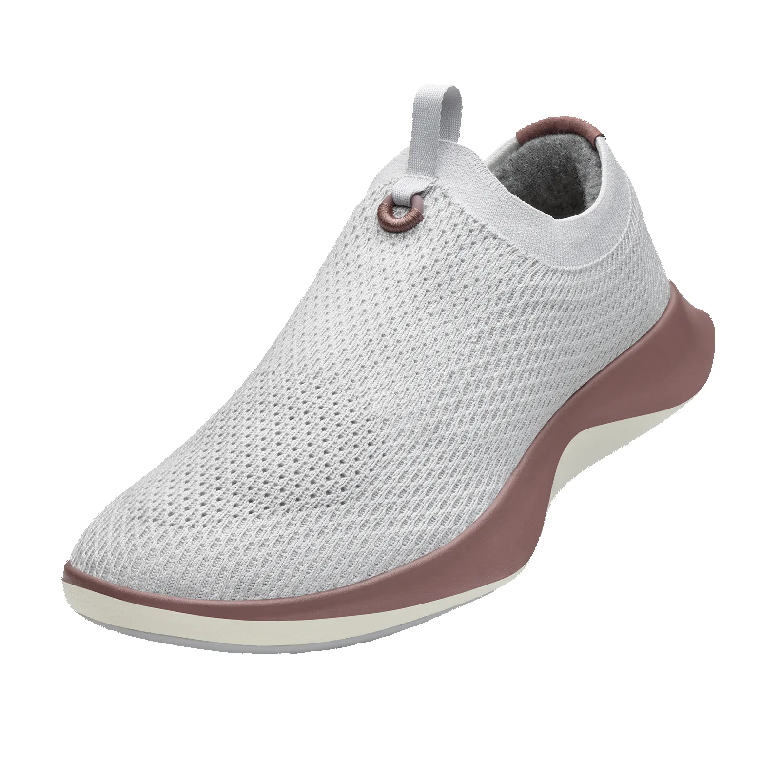 Women's Tree Dasher Relay - Light Grey/Stormy Mauve (Natural White Sole) sold by allbirds