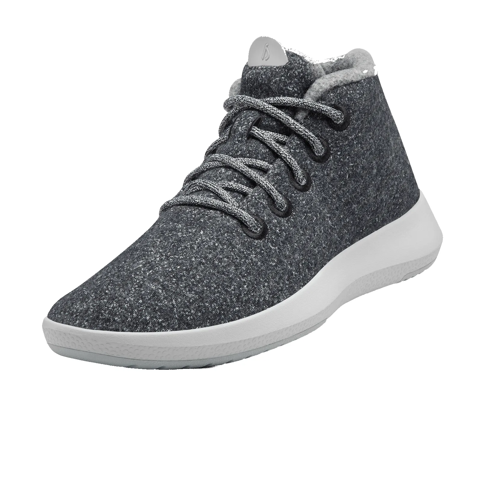 Women's Wool Runner-up Mizzle - Dark Grey (Natural White Sole) sold by allbirds