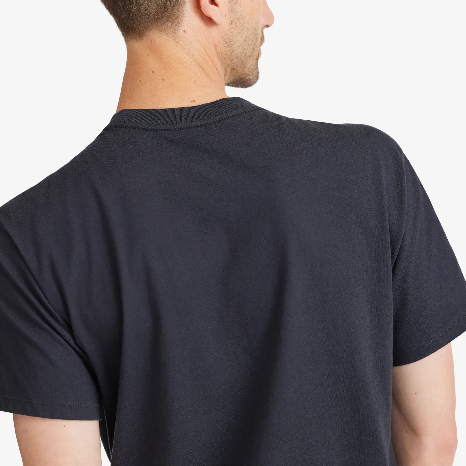 Men's Organic Cotton Tee - Logo - Natural Black sold by allbirds product image thumbnail 3
