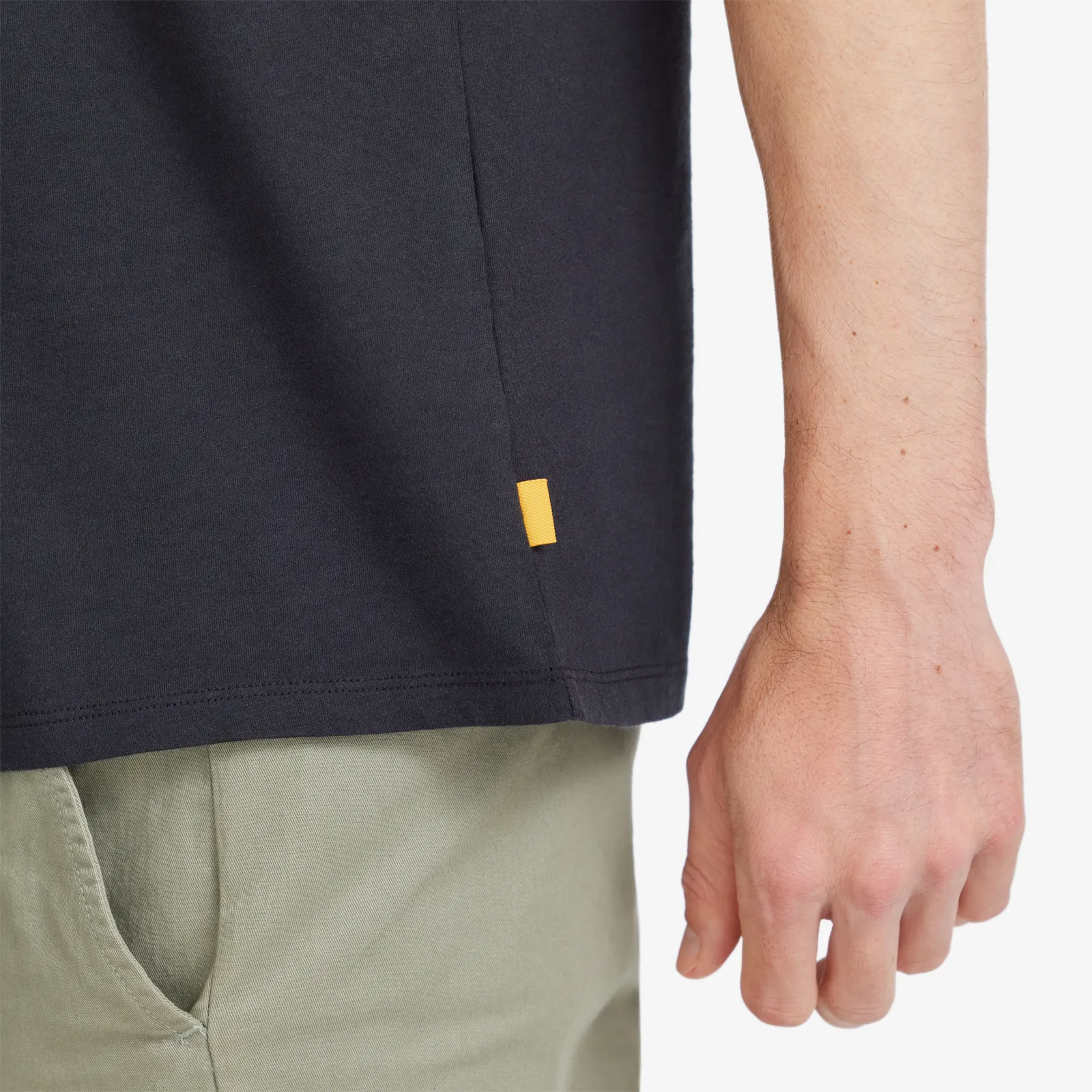 Men's Organic Cotton Tee - Logo - Natural Black sold by allbirds product image thumbnail 4