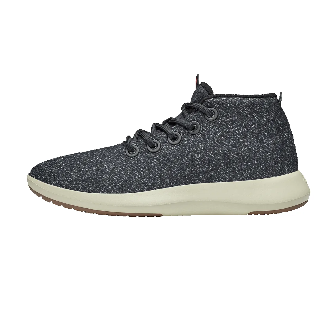 Women's Wool Runner-up Mizzles - Dark Grey/Bloom Red (Arid Beige Sole) sold by allbirds product image thumbnail 3