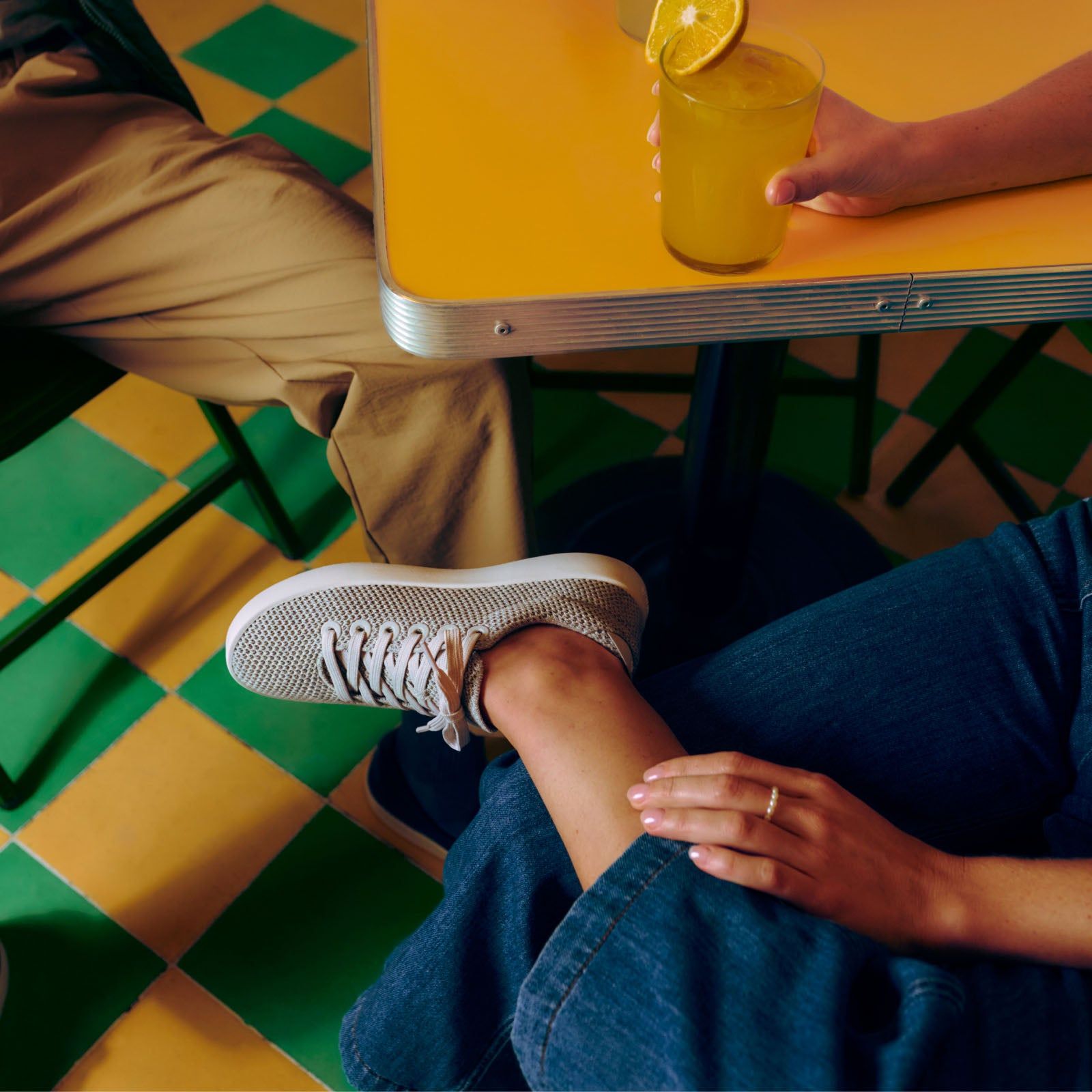 Women's Tree Pipers - Dreamy Green (Cream Hush Sole) sold by allbirds product image thumbnail 2