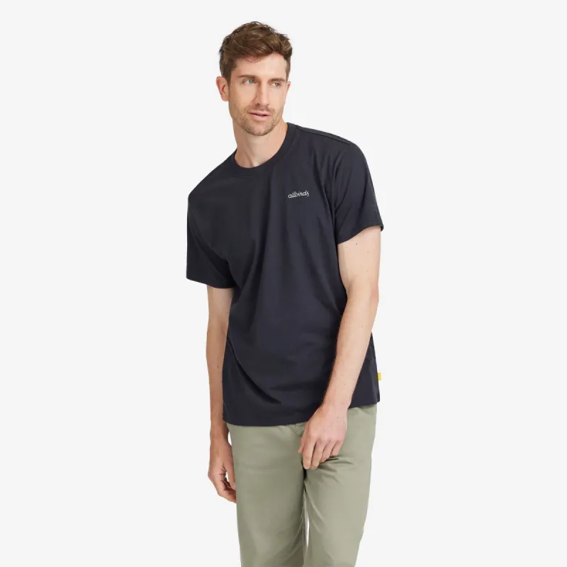 Men's Allgood Logo Tee - Natural Black sold by allbirds